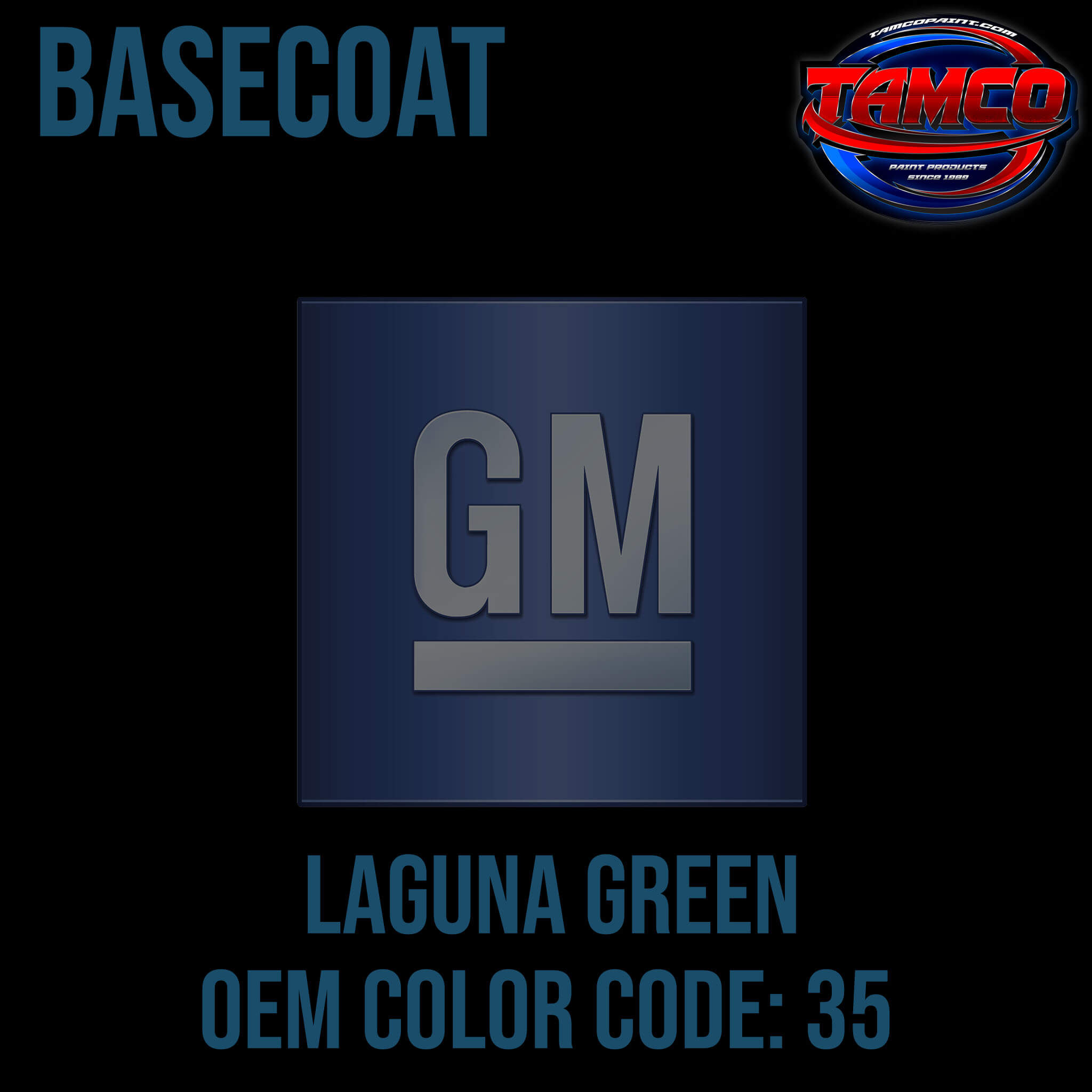 Laguna Green OEM Basecoat