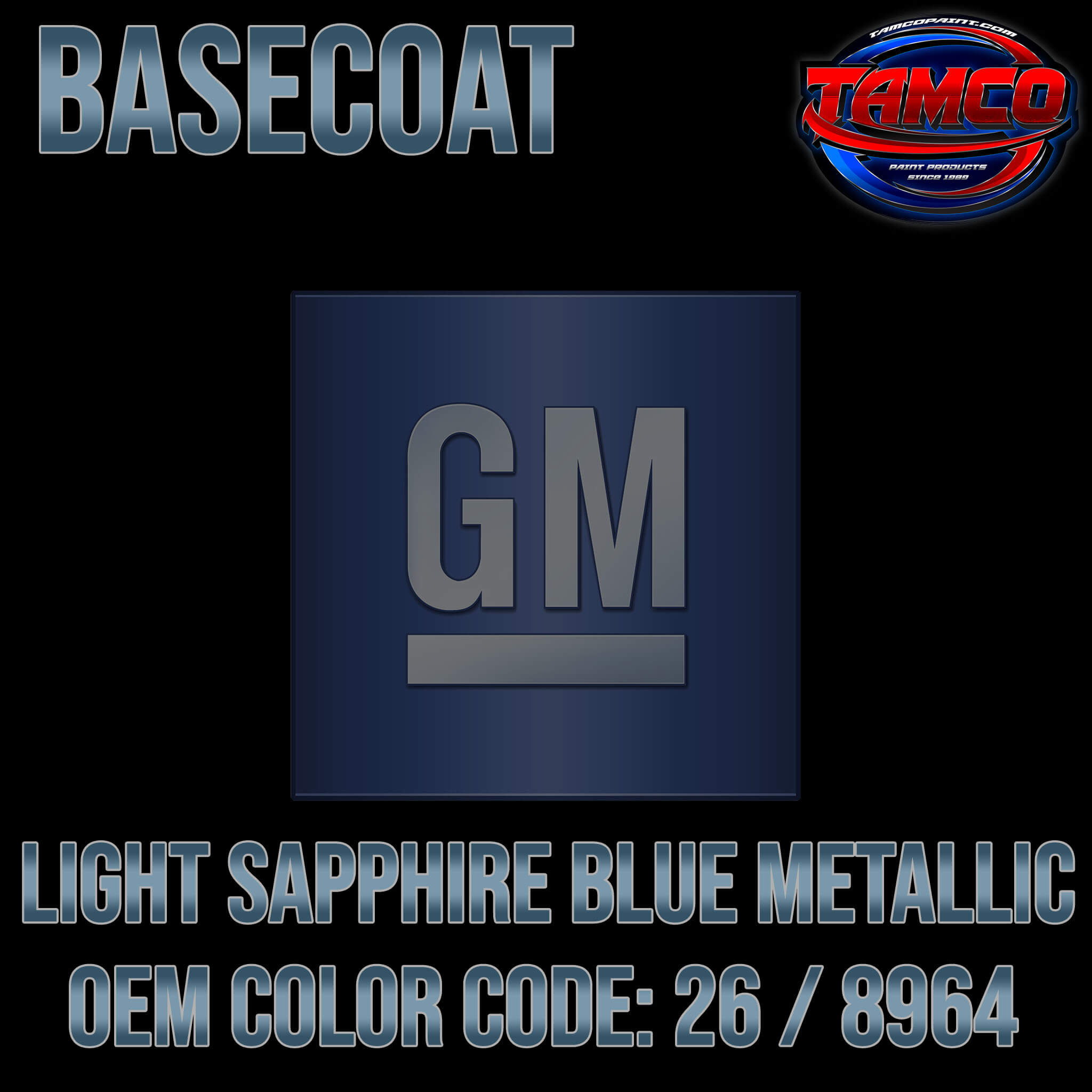 Light Sapphire Blue OEM Basecoat