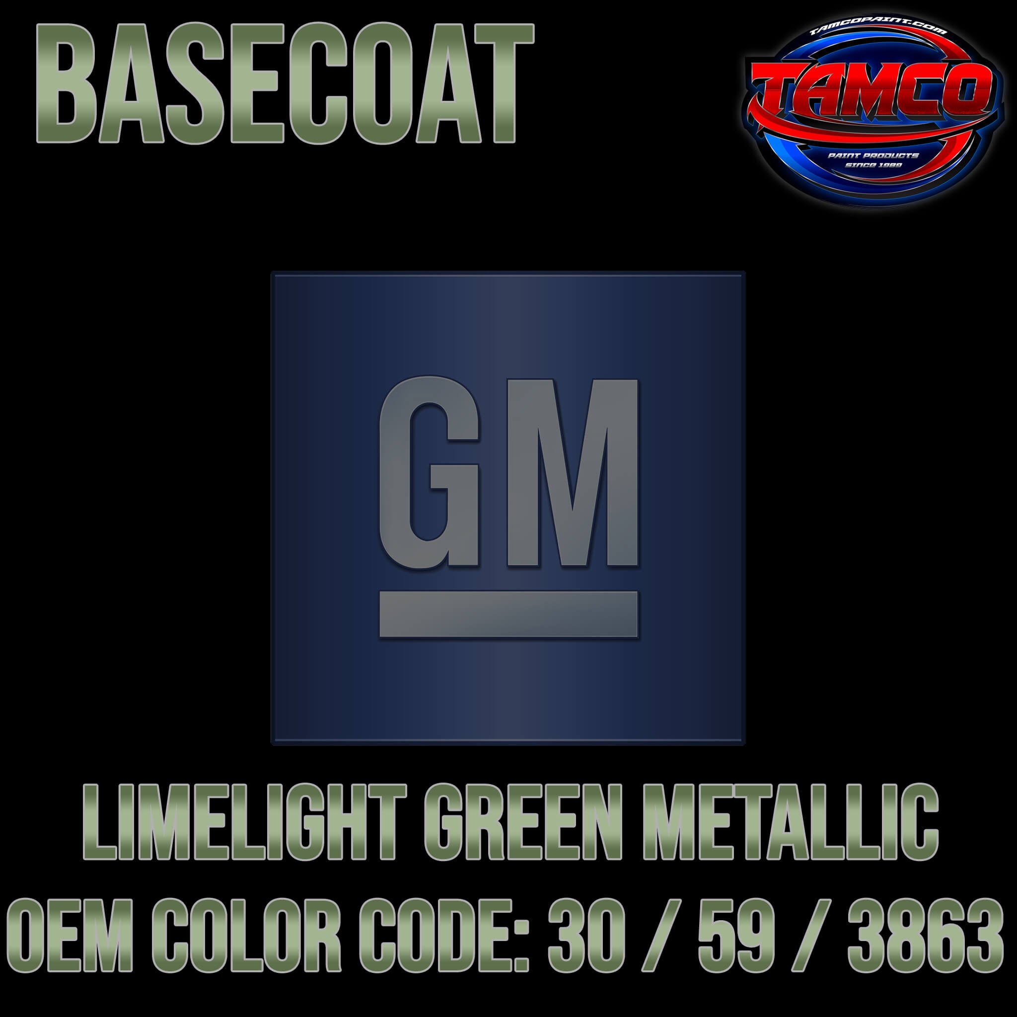 Limelight Green OEM Basecoat