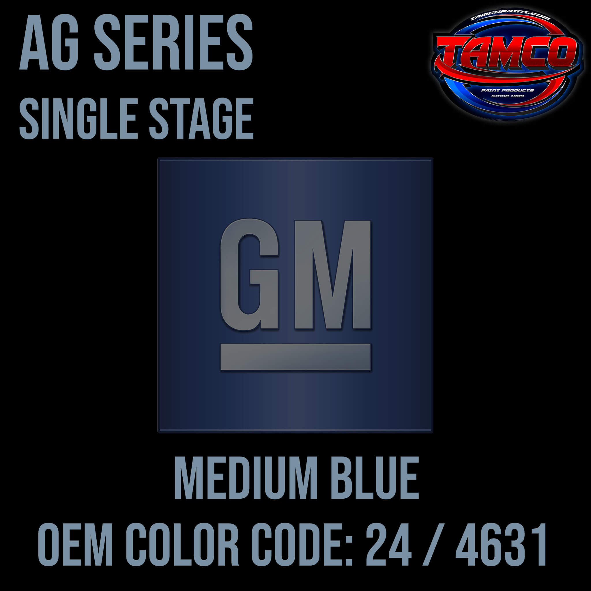 GM MEDIIUM BLUE