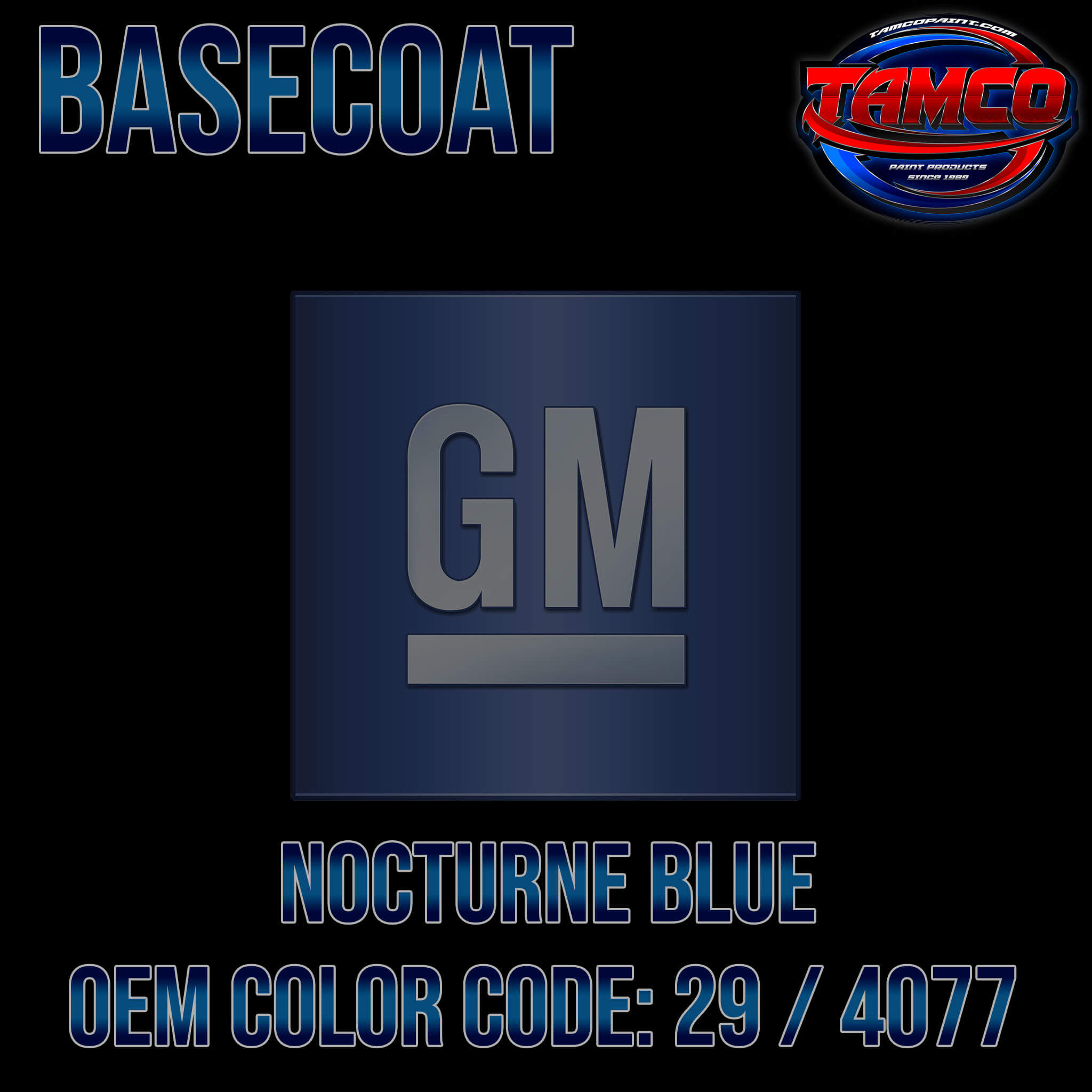 Nocturne Blue OEM Basecoat