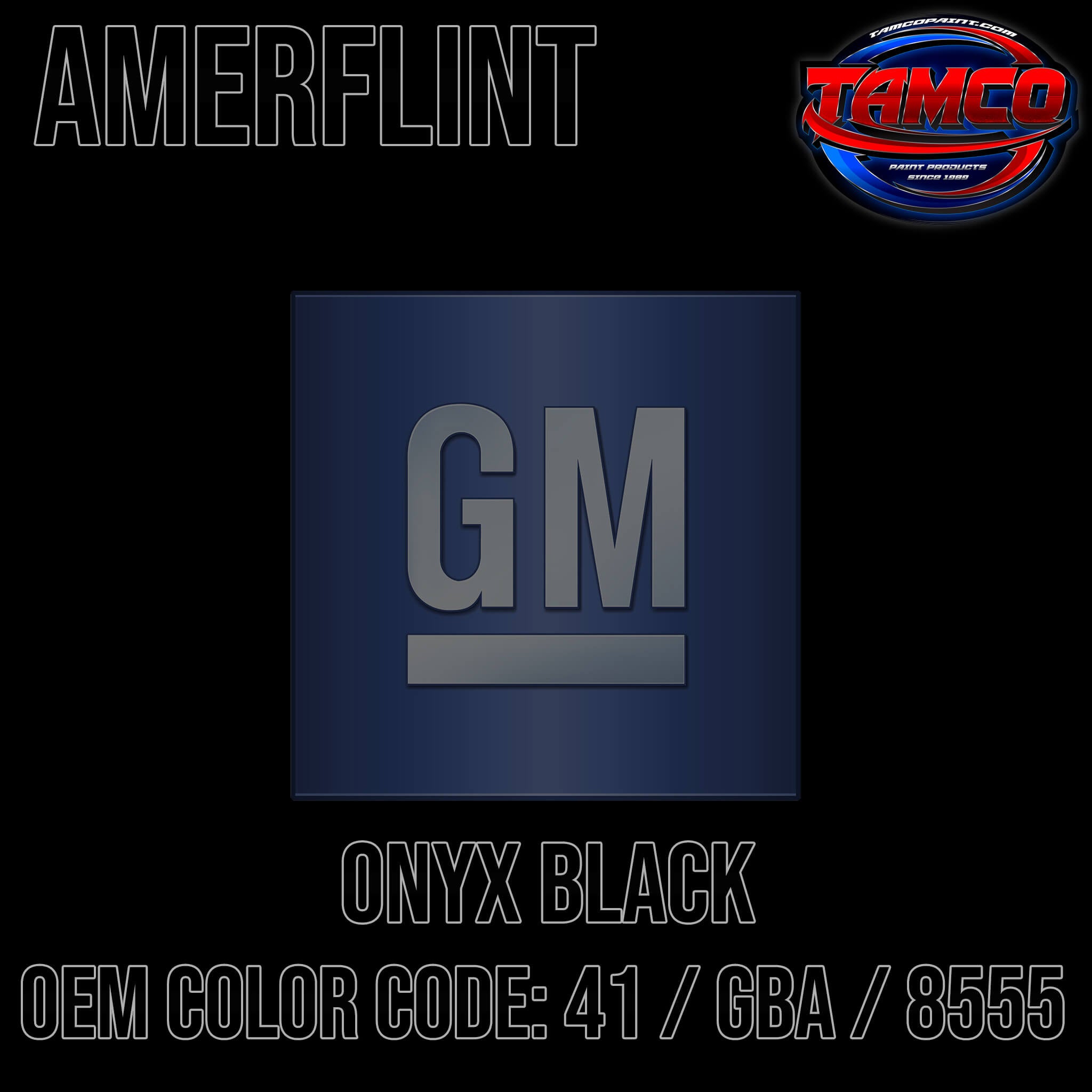 Onyx Black OEM Amerflint II Singlestage