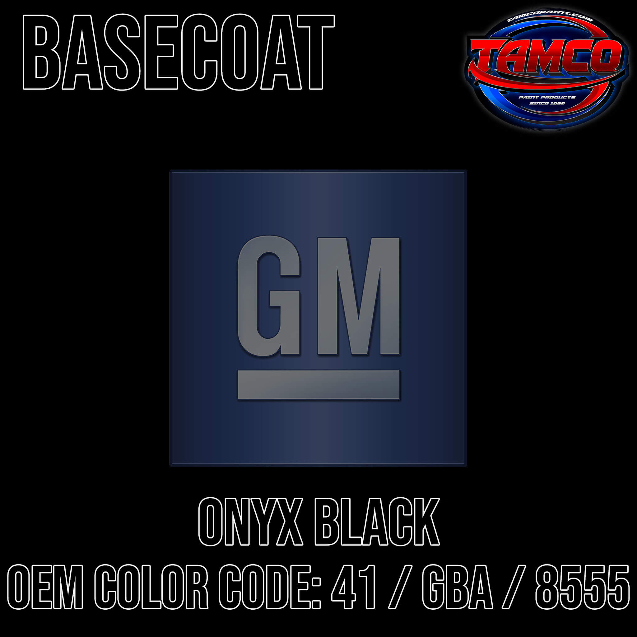 Onyx Black OEM Basecoat