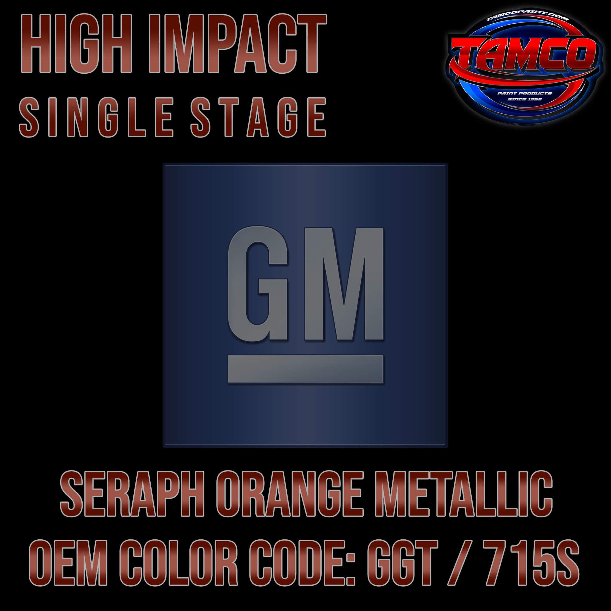 GM Seraph Orange Metallic