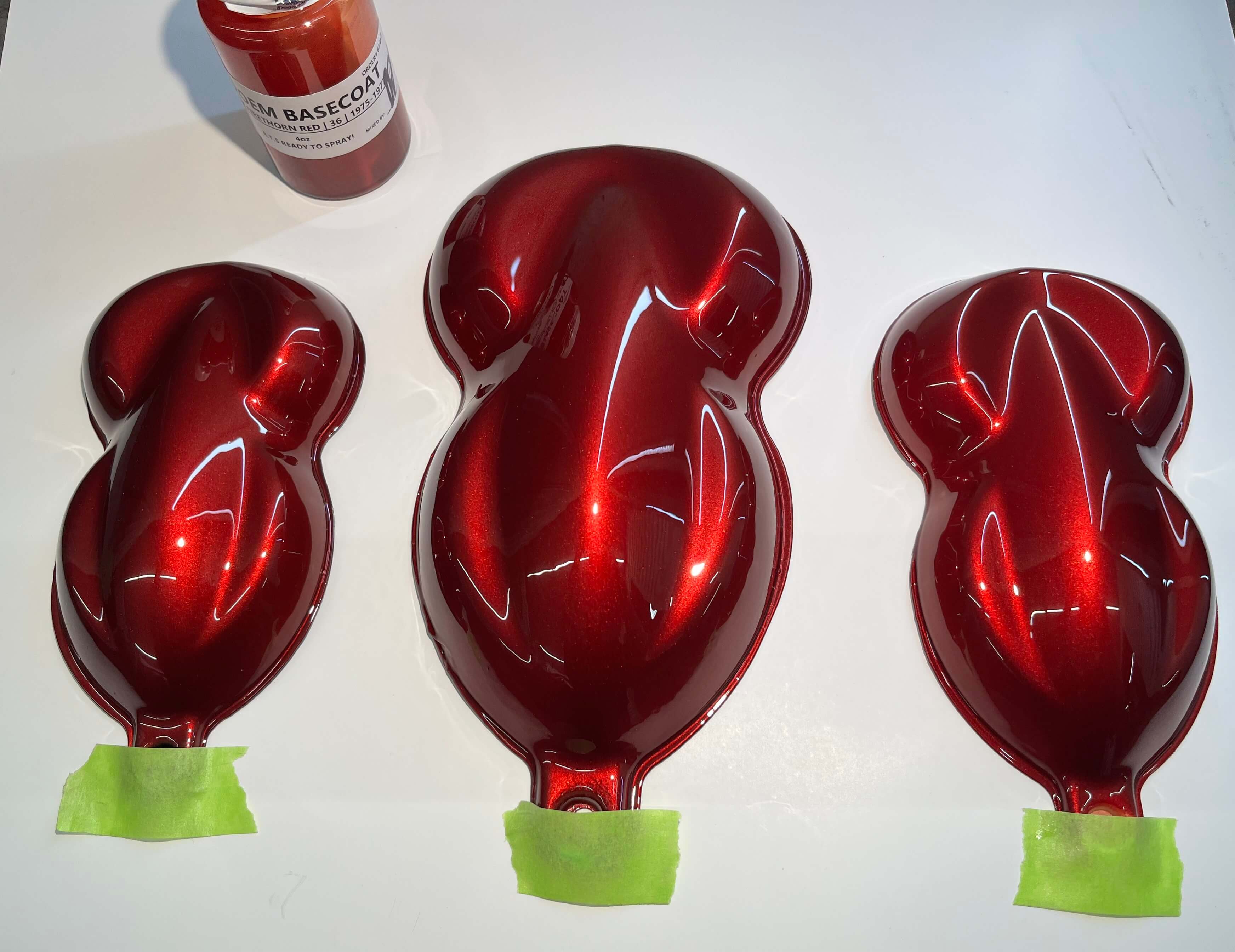 Tamco Paint GM Firethorn Red on Speedshapes