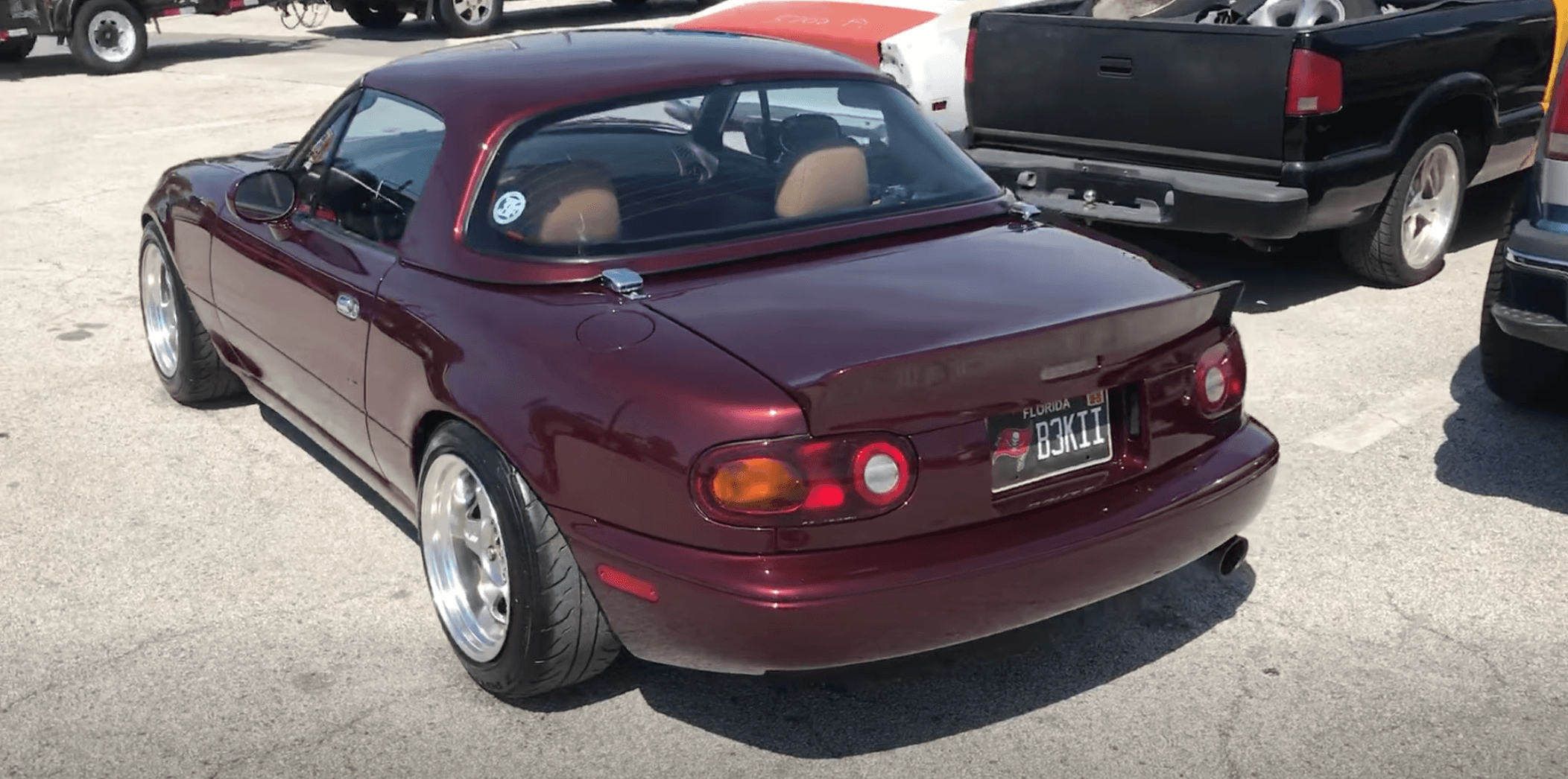Tamco Paint HC2105 Extra Slow High Solids Clearcoat Kit on Mazda MX-5 Miata