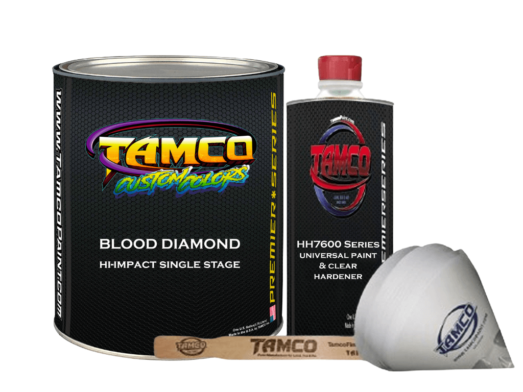 Tamco Custom Color Blood Diamond Gallon Hi-Impact Single Stage