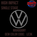 Tamco Paint Volkswagen Mahogany Code LE3K  OEM High Impact Series Single Stage
