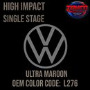 Tamco Paint Volkswagen Ultra Maroon Metallic  Code  L276 OEM High Impact Single Stage
