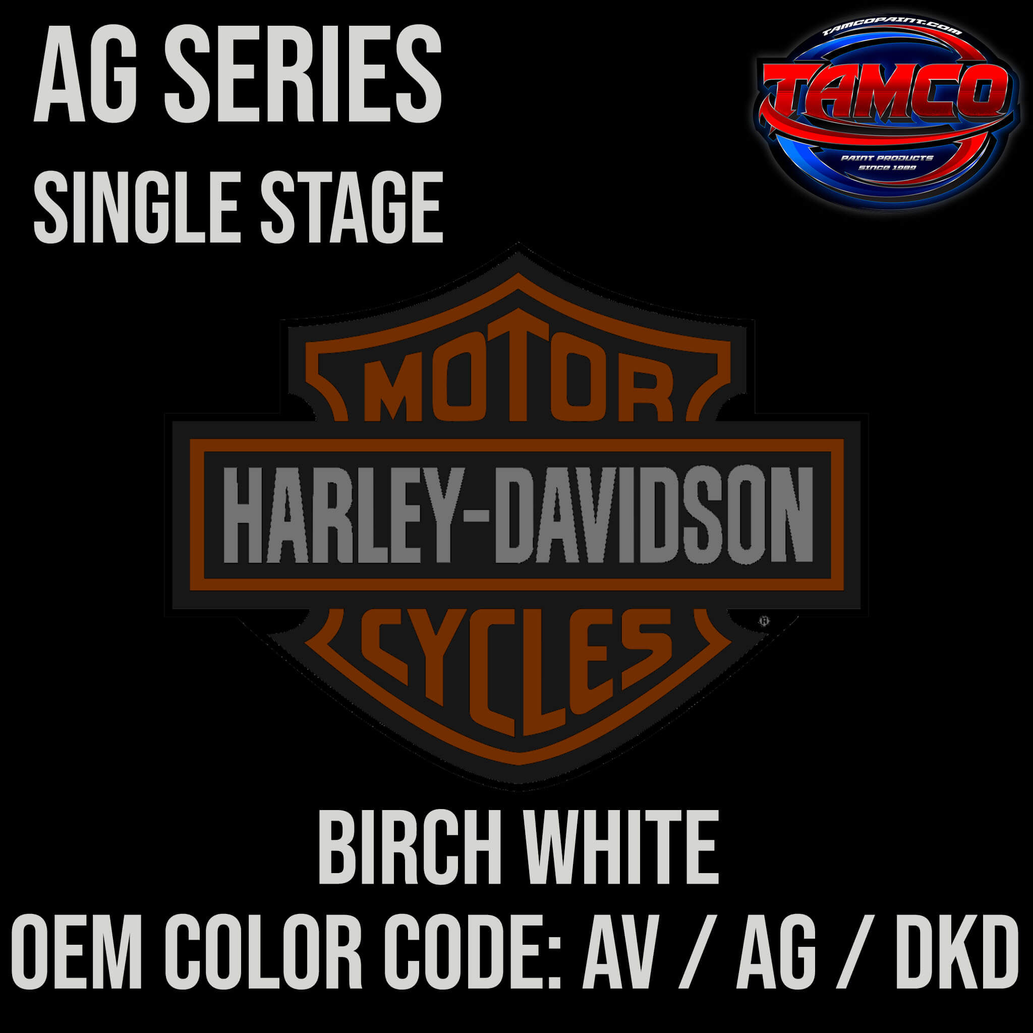 HARLEY-DAVIDSON BIRCH WHITE