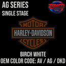 HARLEY-DAVIDSON BIRCH WHITE