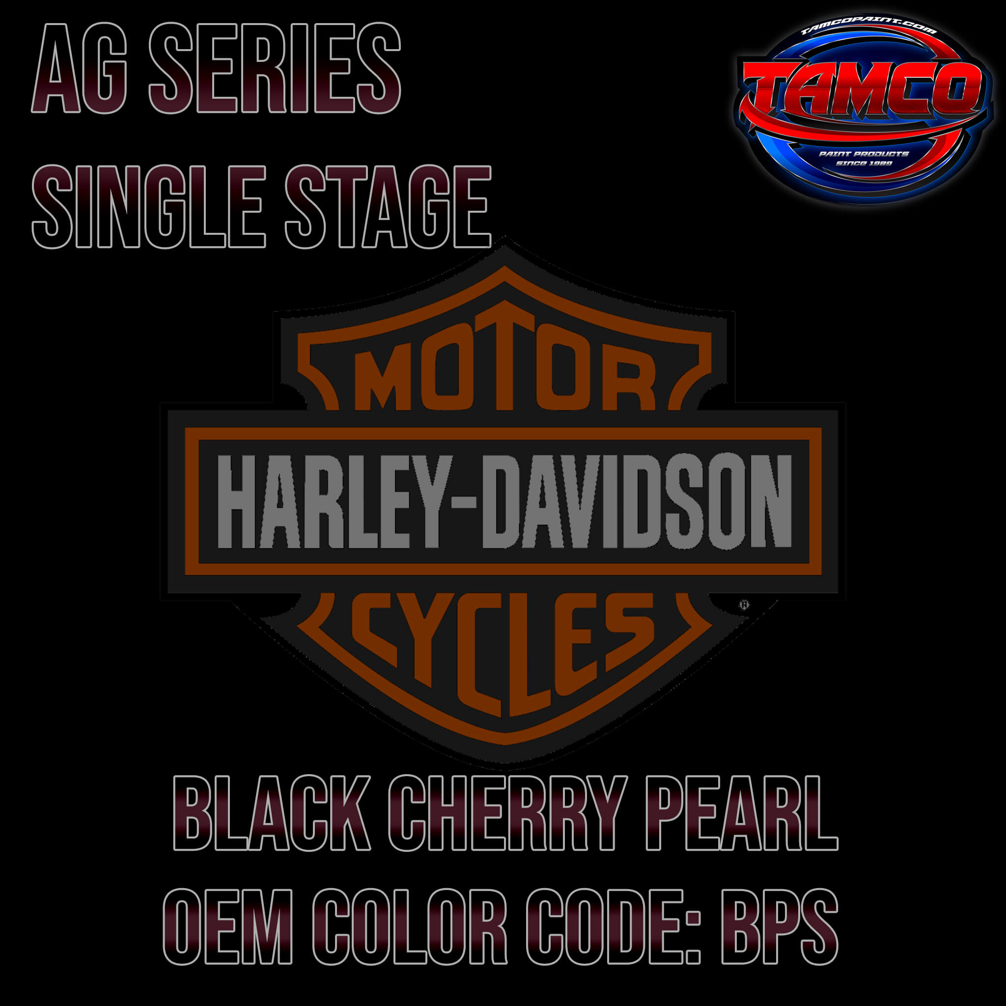 HARLEY-DAVIDSON BLACK CHERRY PEARL
