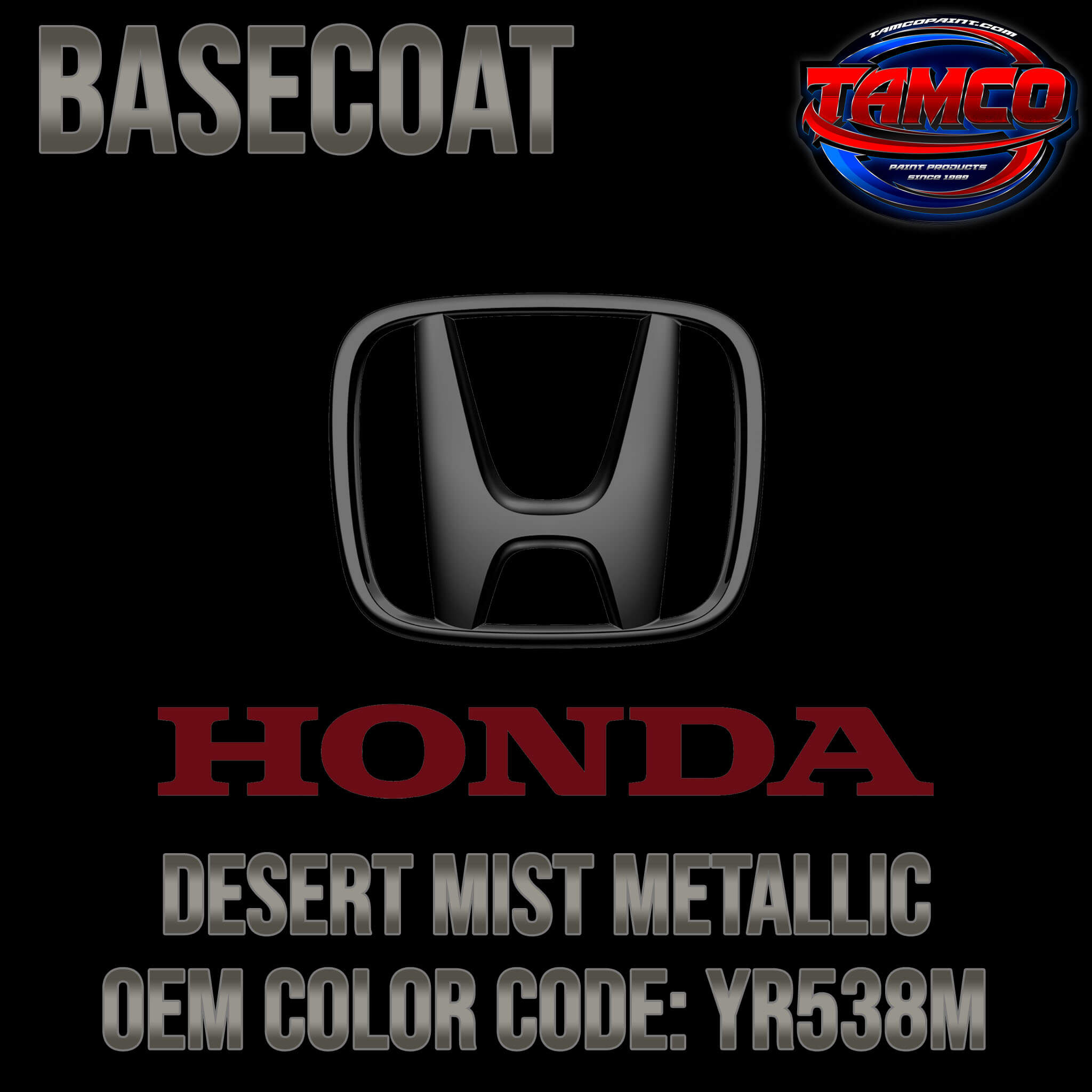 HONDA DESERT MIST METALLIC OEM BASECOAT