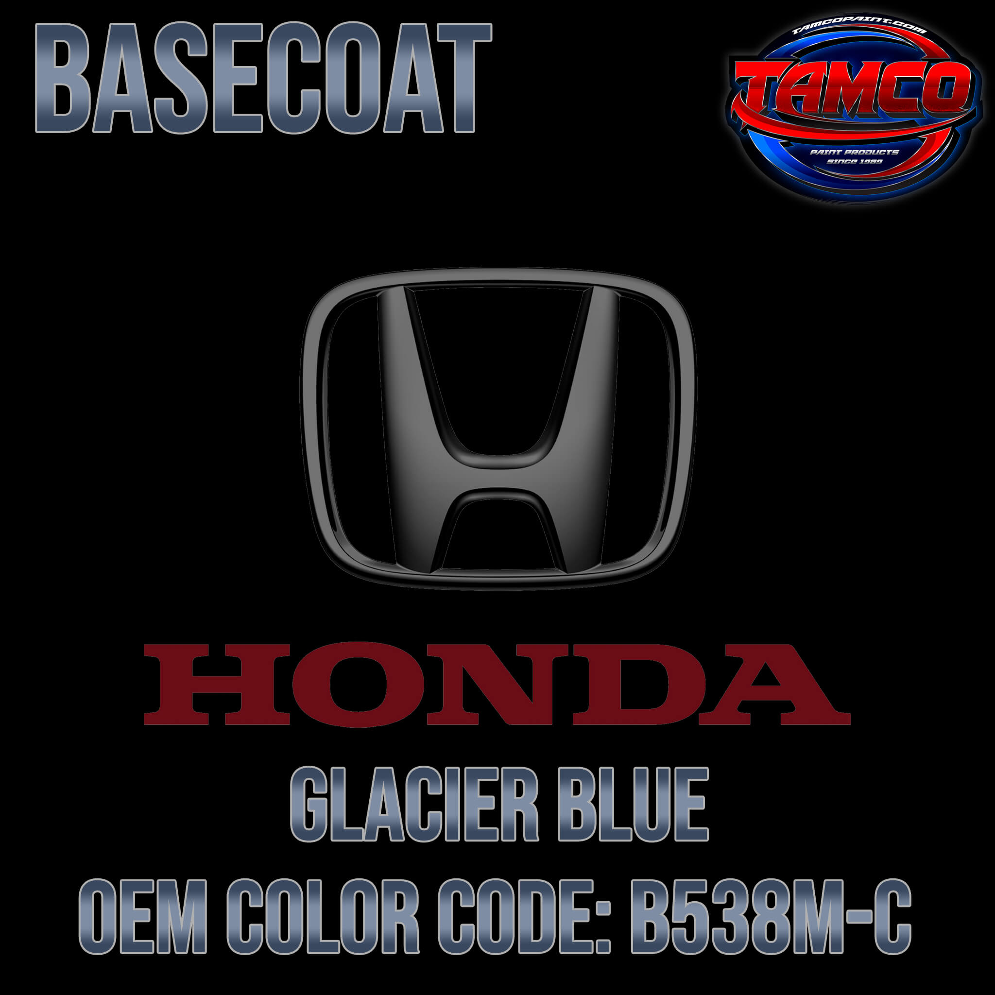 HONDA GLACIER BLUE OEM BASECOAT