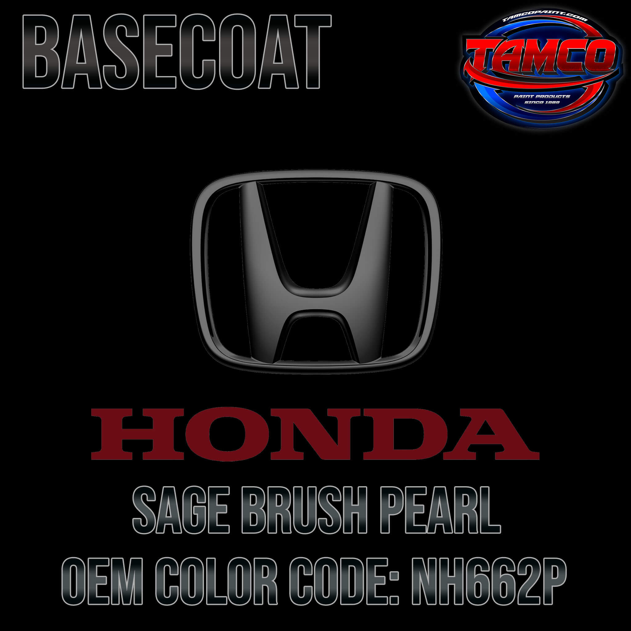 HONDA SAGE BRUSH PEARL OEM BASECOAT