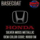 HONDA SILVER MOSS METALLIC OEM BASECOAT