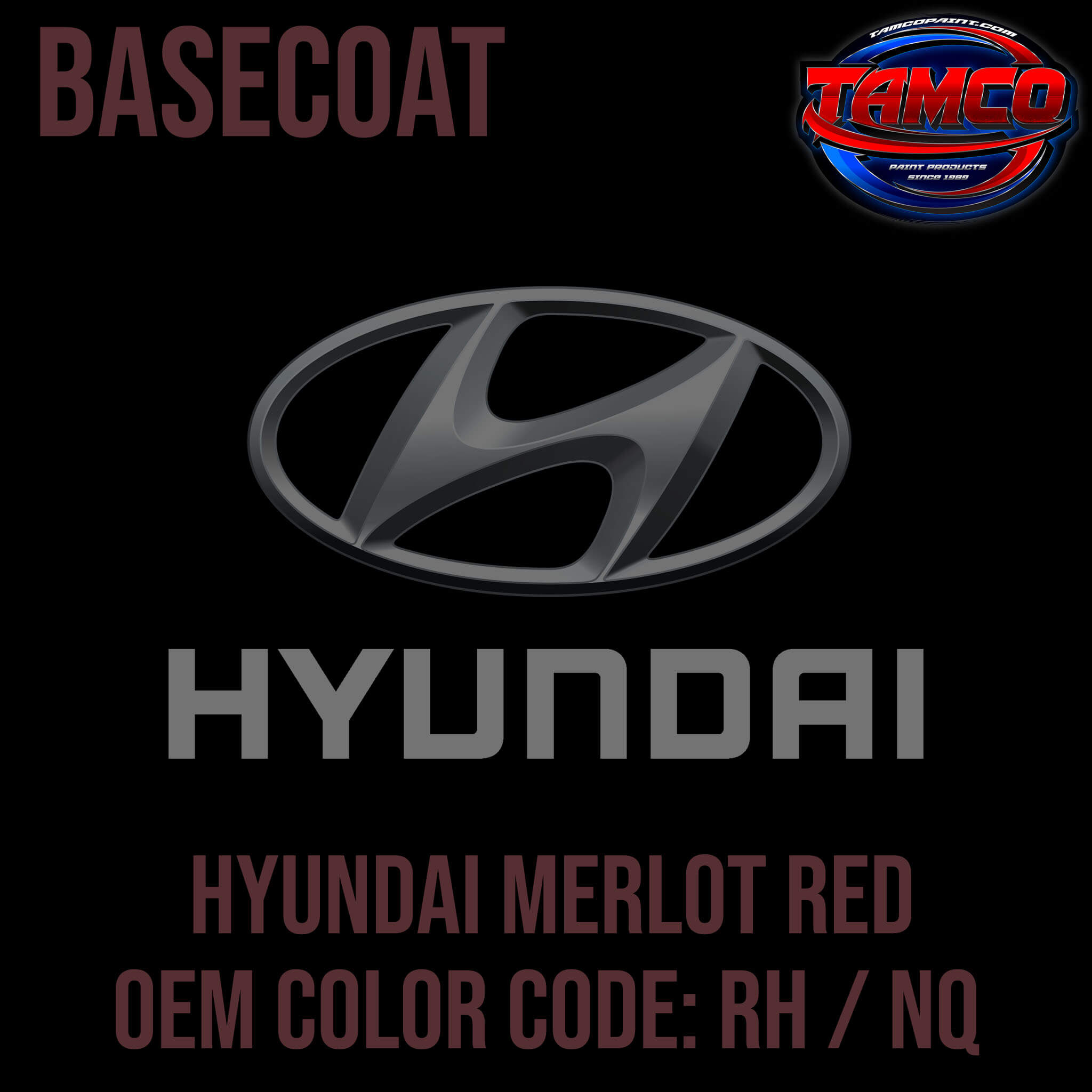 Merlot Red OEM Basecoat