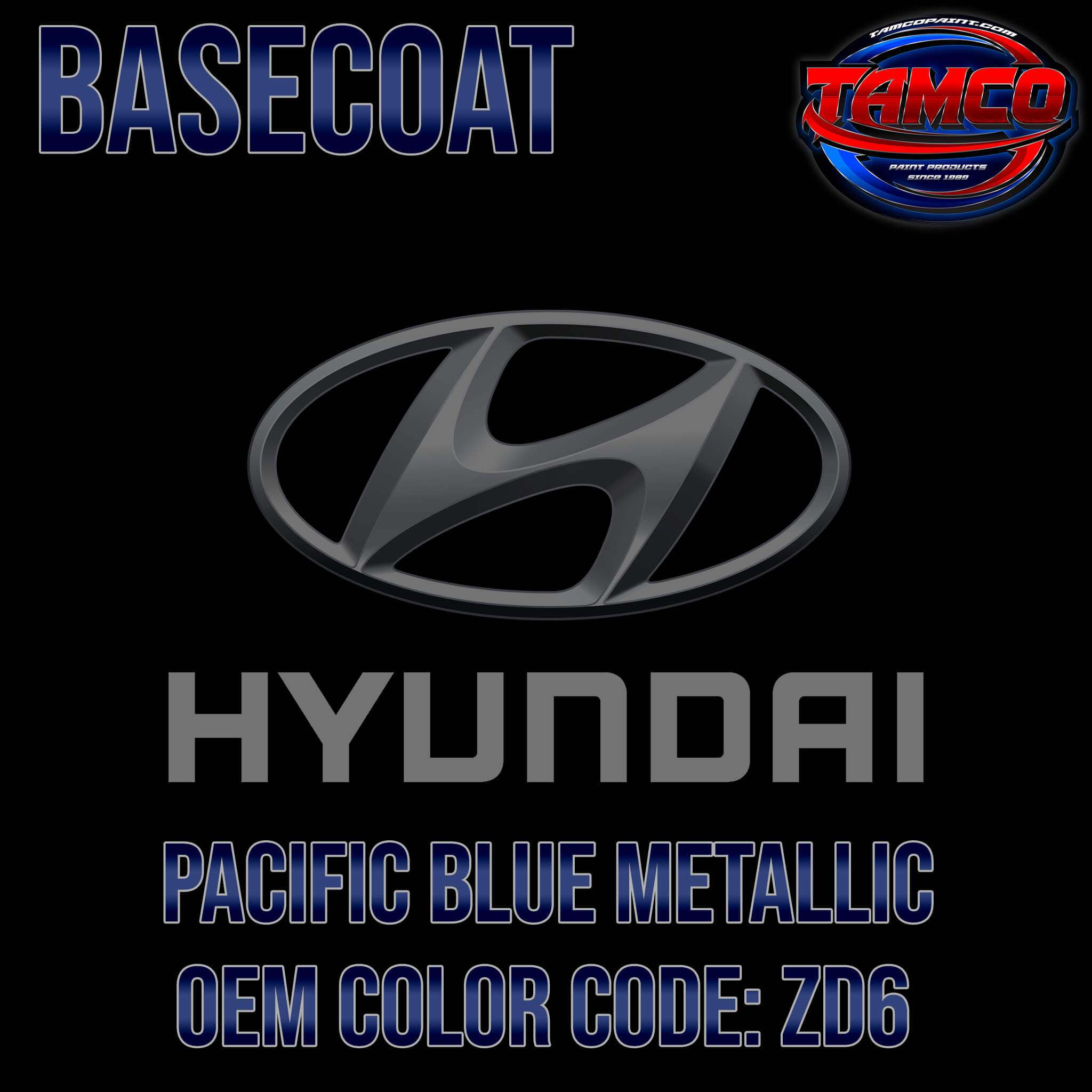 Pacific Blue OEM Basecoat