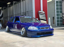 Bluetiful Metallic Custom Color 1999 Honda Civic