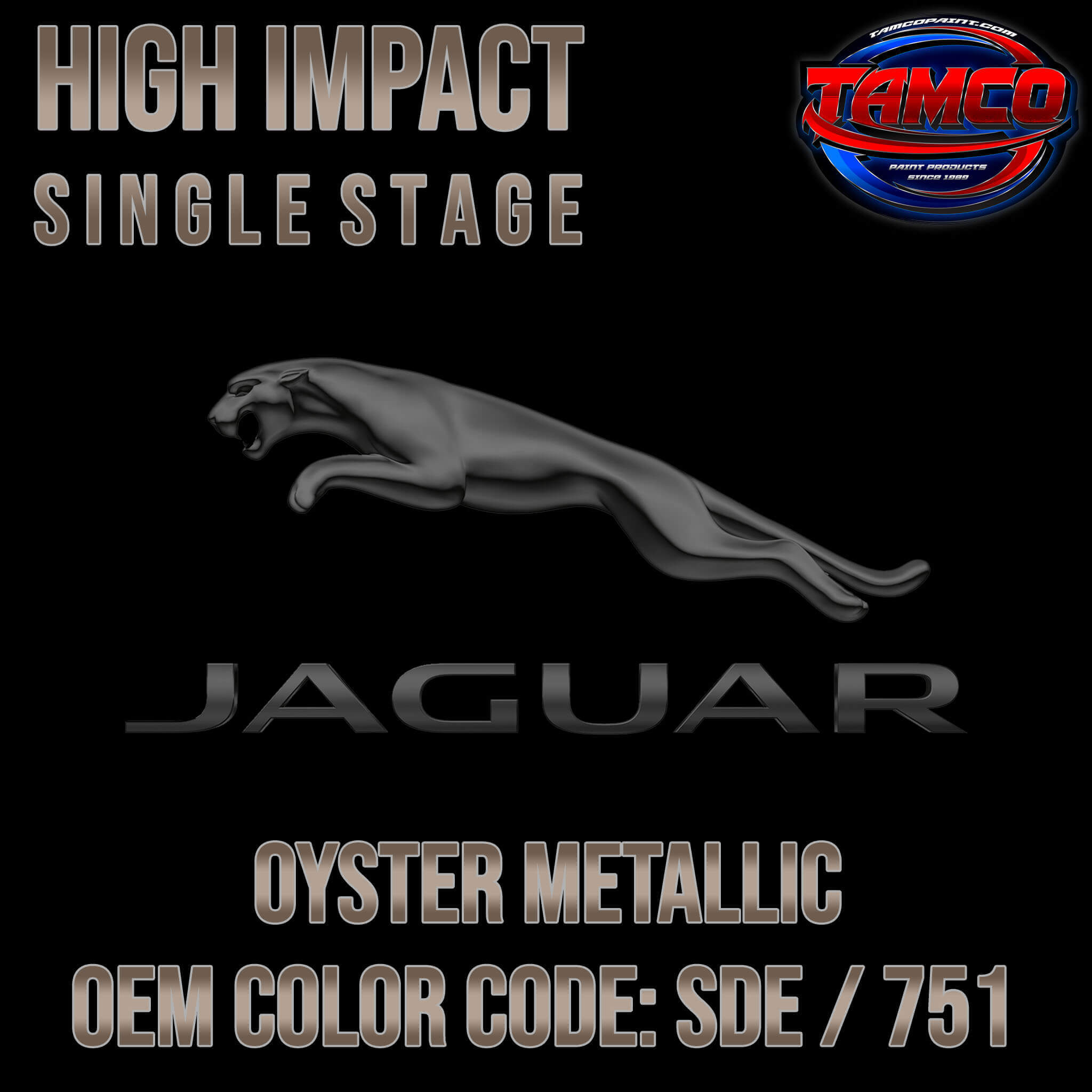 JAGUAR 触媒 金属製　セールは来週の月曜日までです。 Jaguar Oyster Metallic | SDE / 751 | 1991-1994 | OEM High Impact Singl