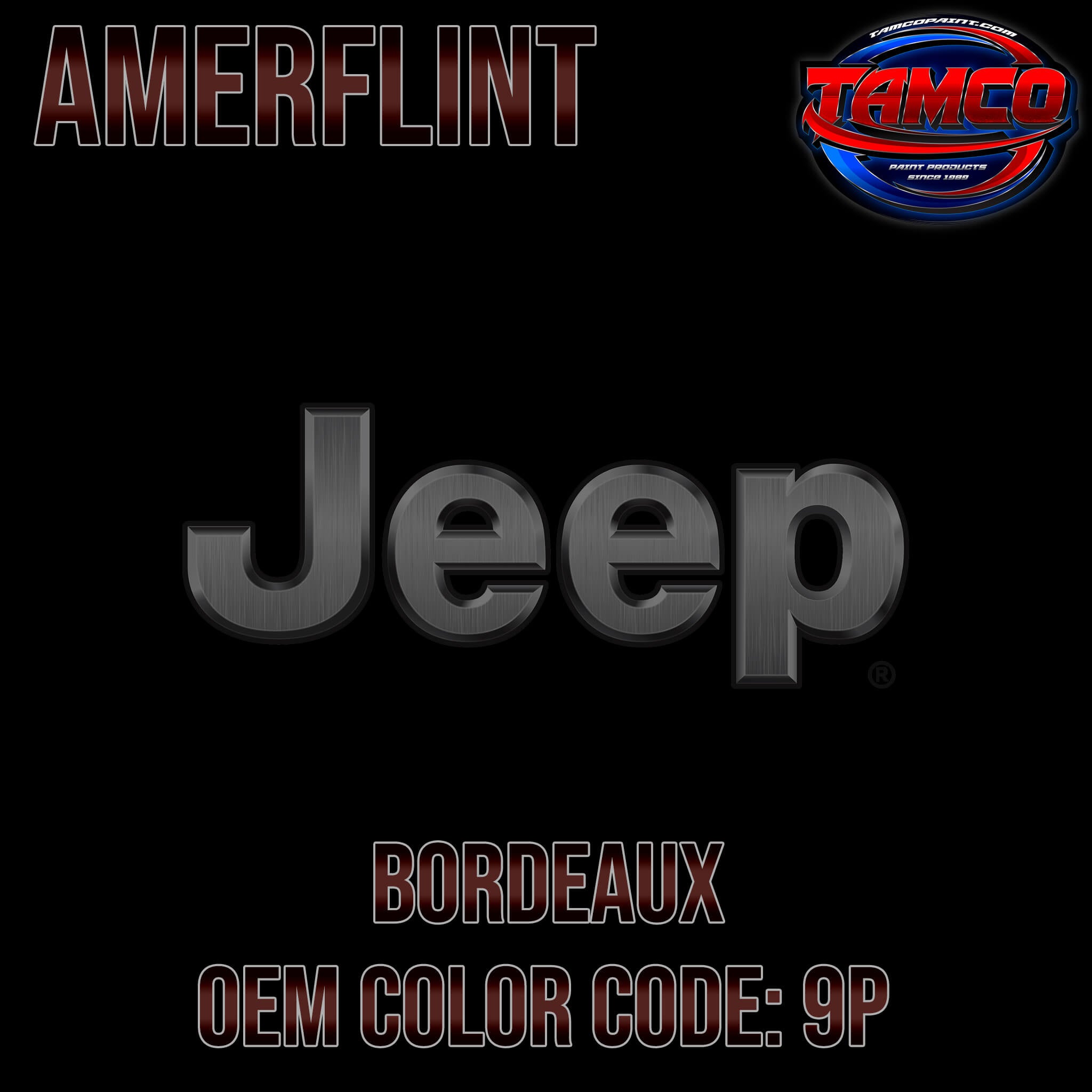 Jeep Bordeaux OEM Amerflint II Series Single Stage