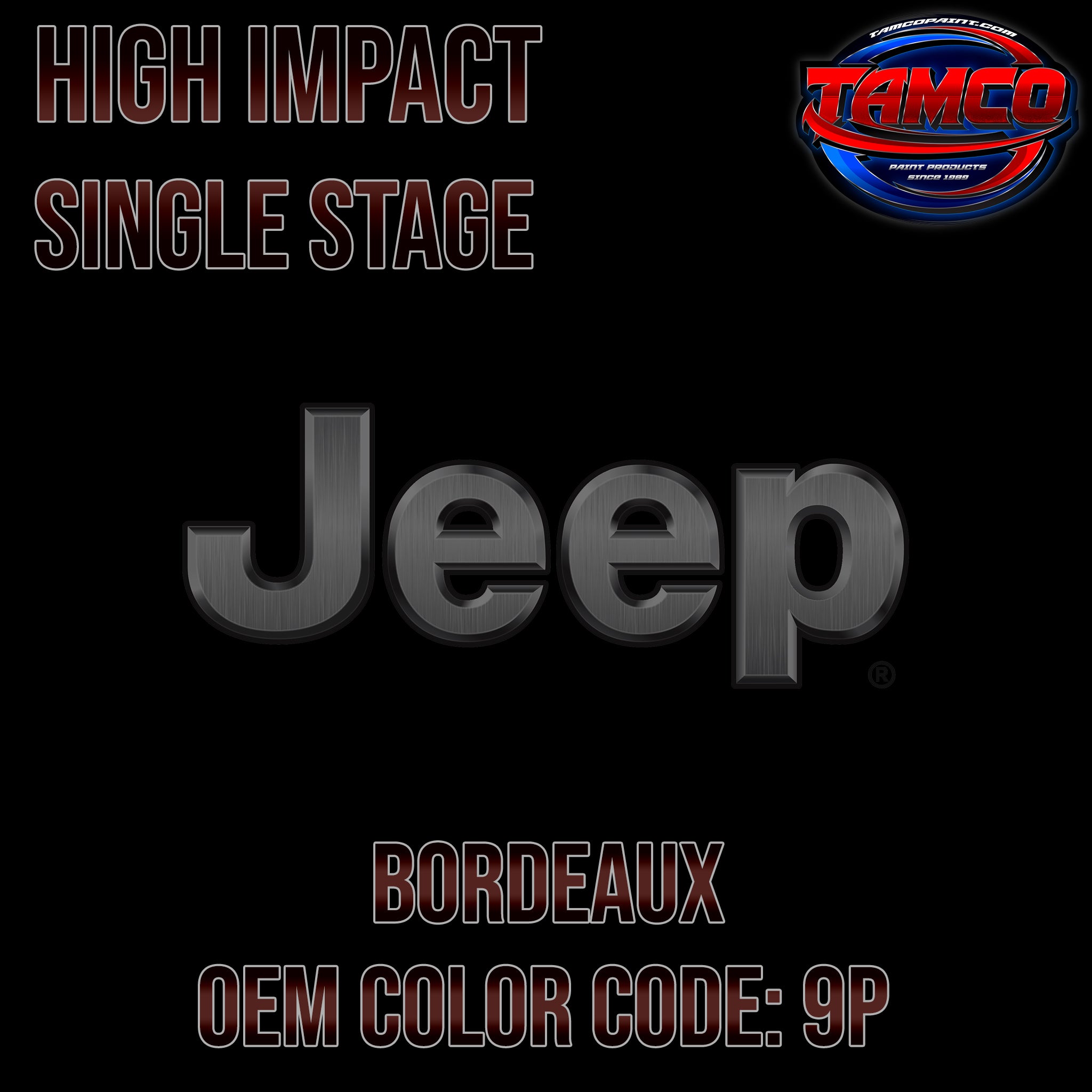 Jeep Bordeaux | 9P | 1979-1980 | OEM High Impact Series Single Stage