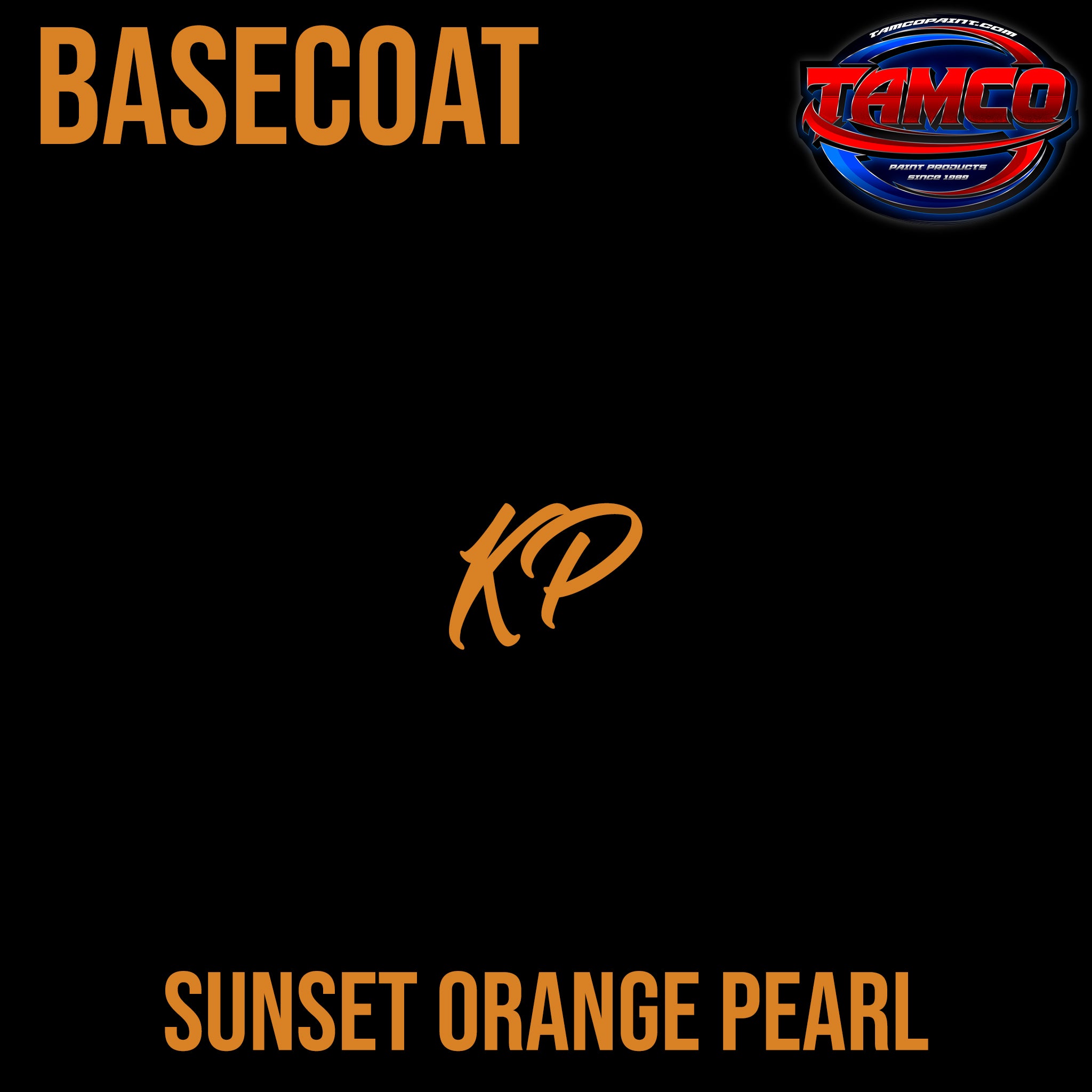 K.P. Sunset Orange Pearl | Customer Color Basecoat