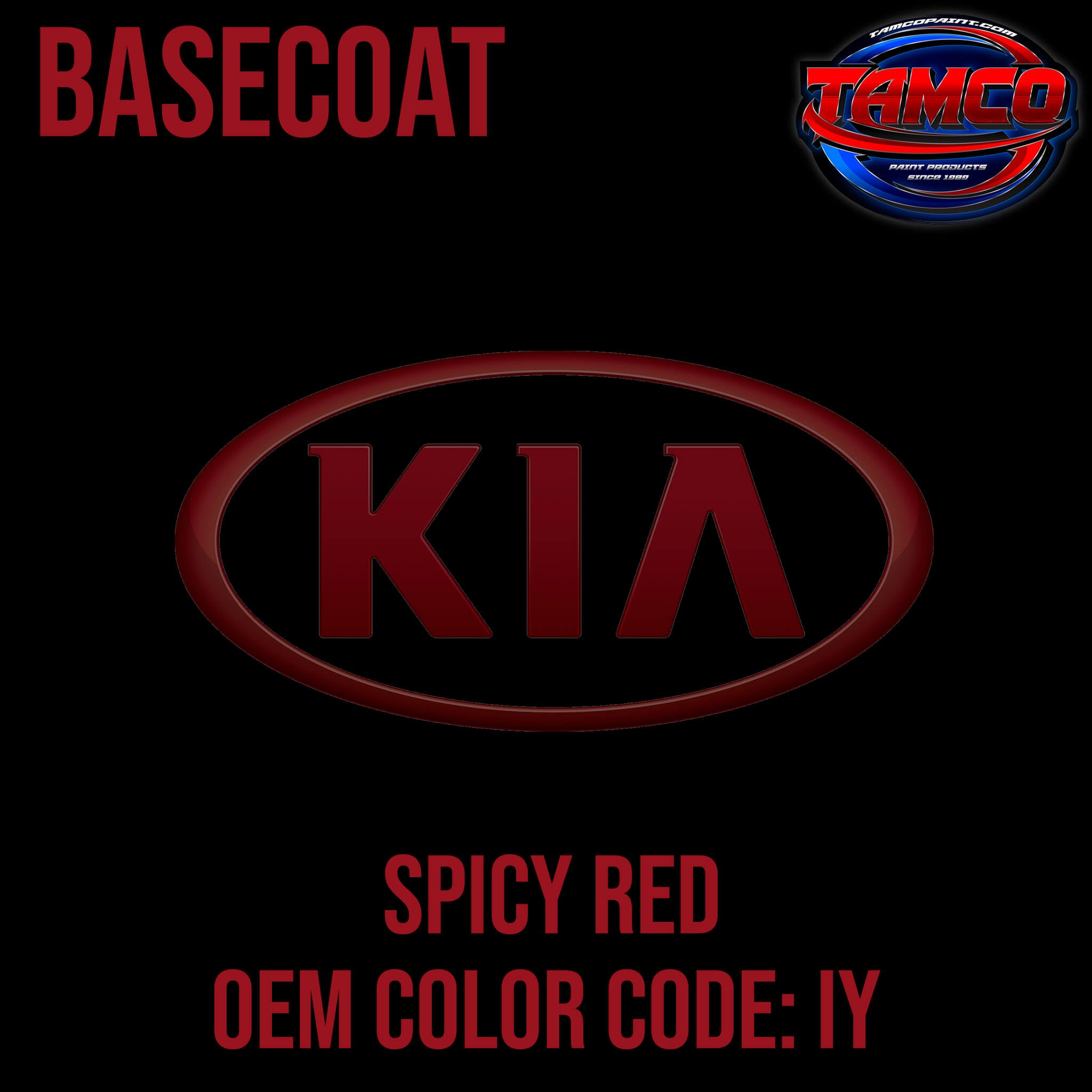 Spicy Red OEM Basecoat