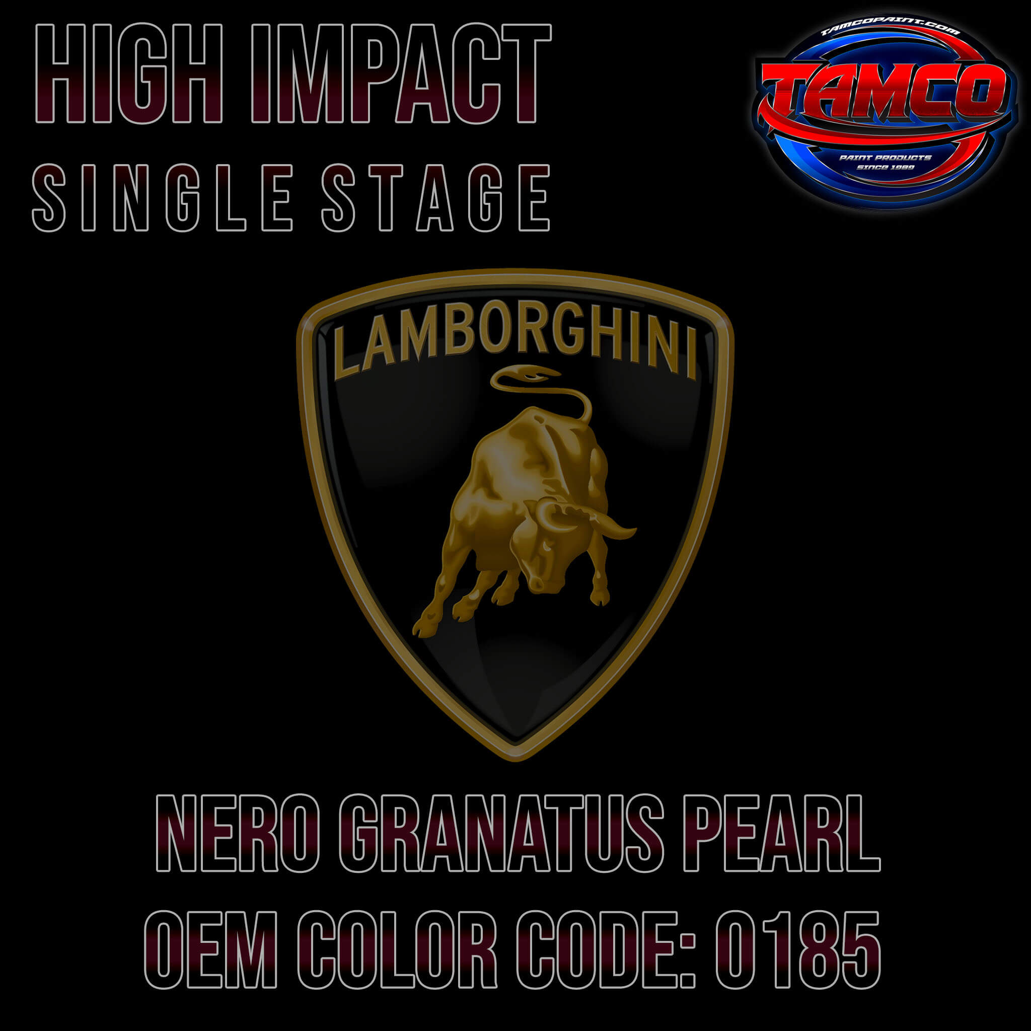 Lamborghini Nero Granatus Pearl