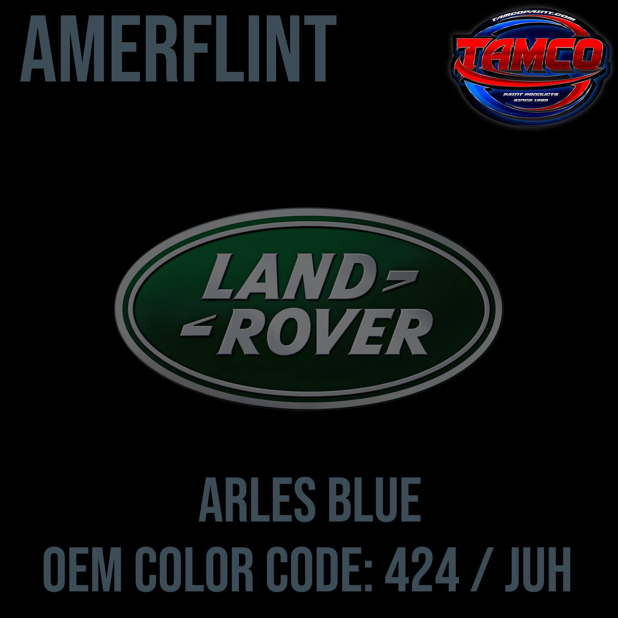 Land Rover Arles Blue OEM Amerflint II Series Single Stage