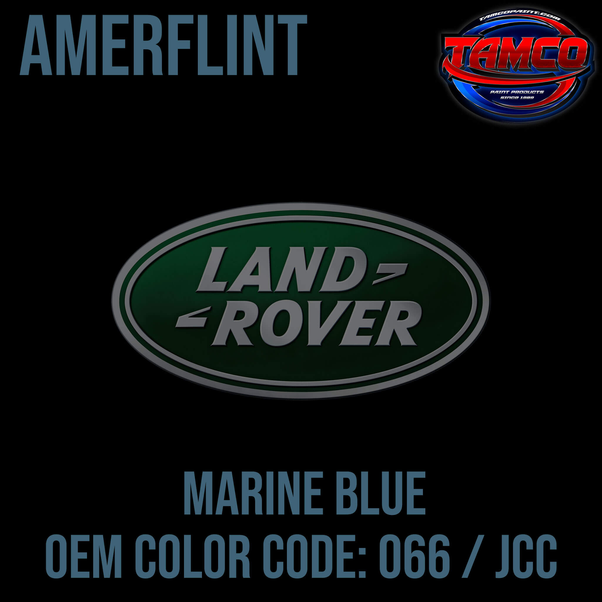 Land Rover Marine Blue OEM Amerflint II Series Single Stage