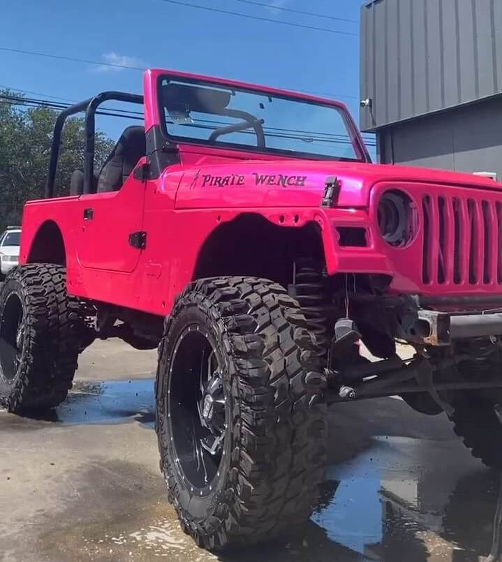 Tamco Paint Jeep Wrangler Lipstick
