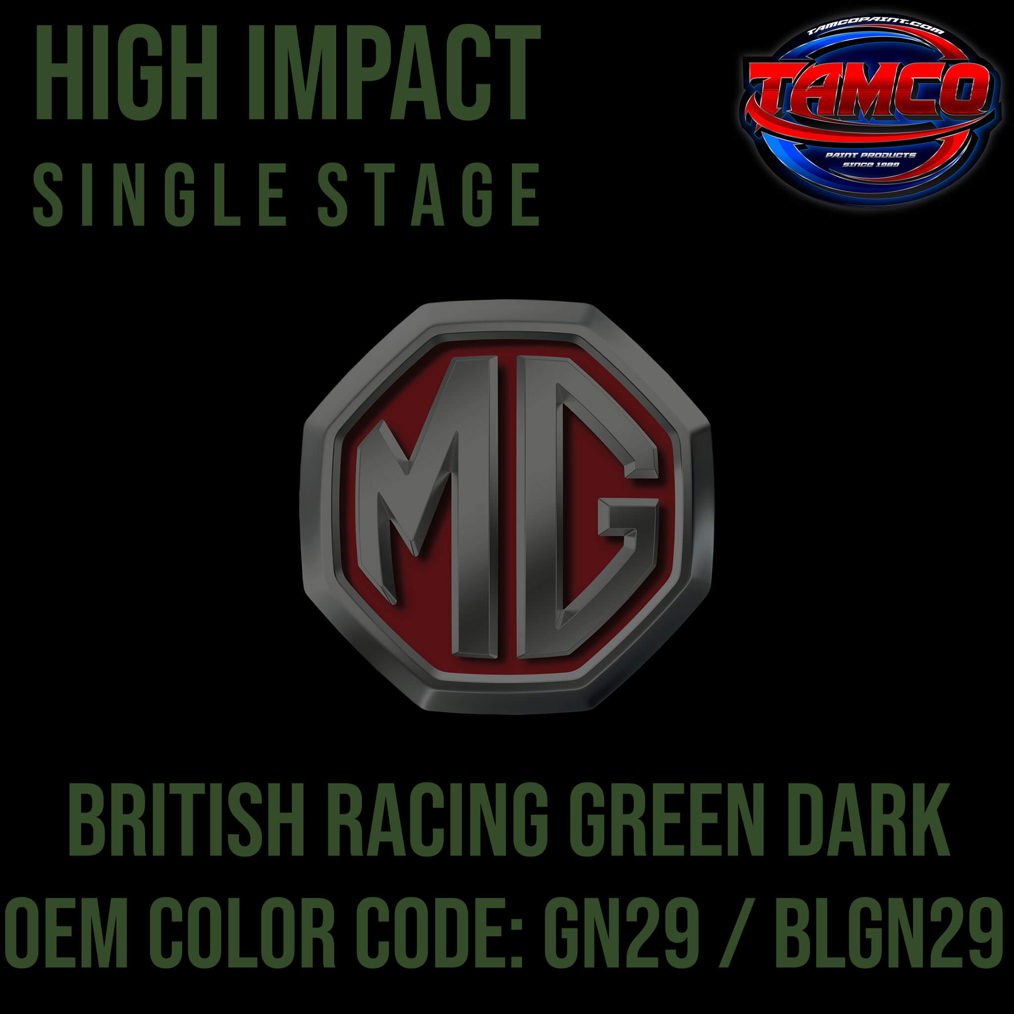 MG British Racing Green Dark