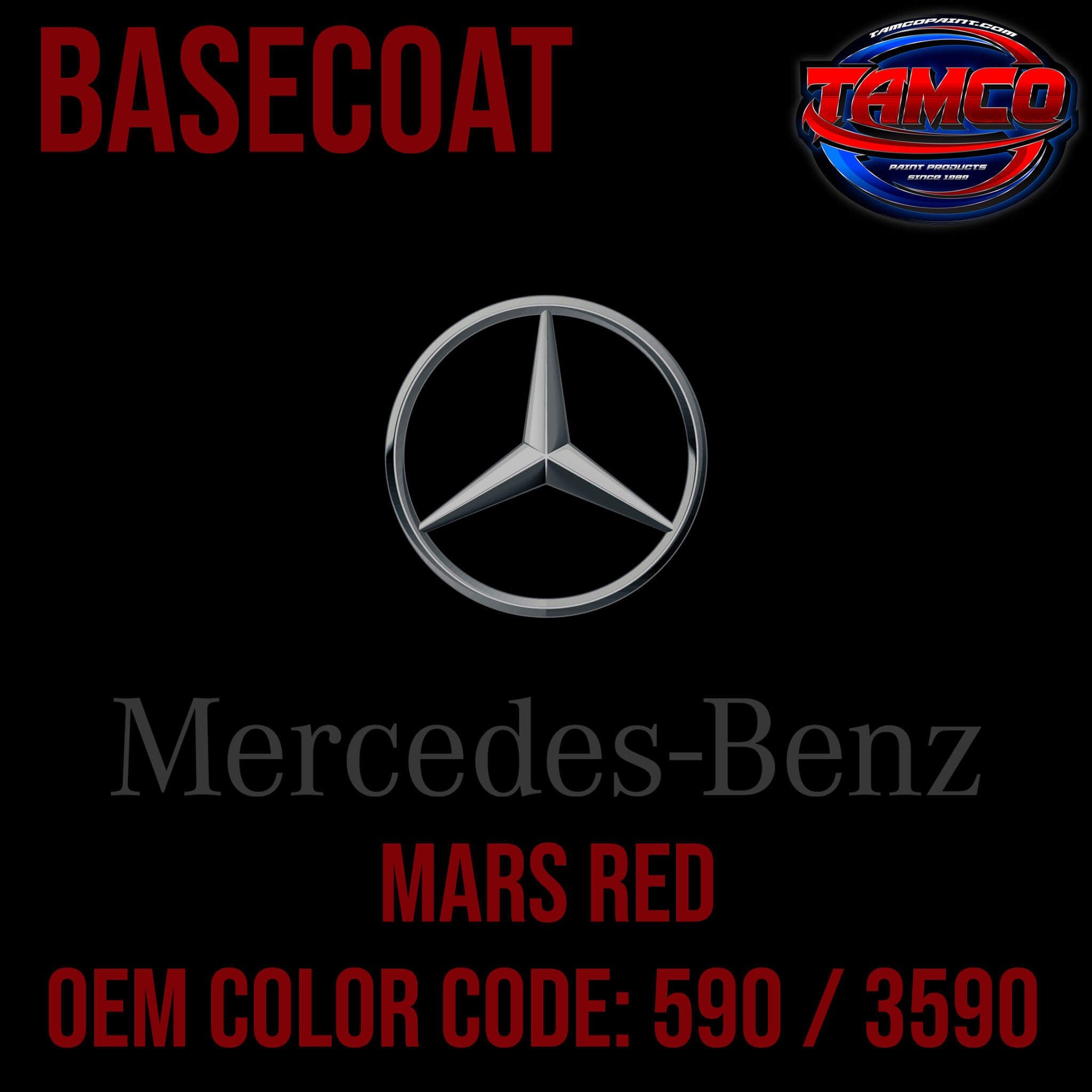 Mars red OEM Basecoat
