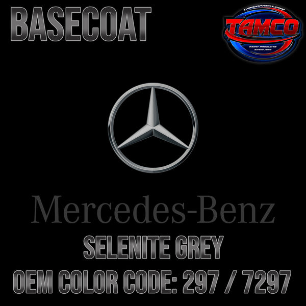Mercedes Benz Selenite Grey | 297 / 7297 | 2018-2022 | OEM Basecoat