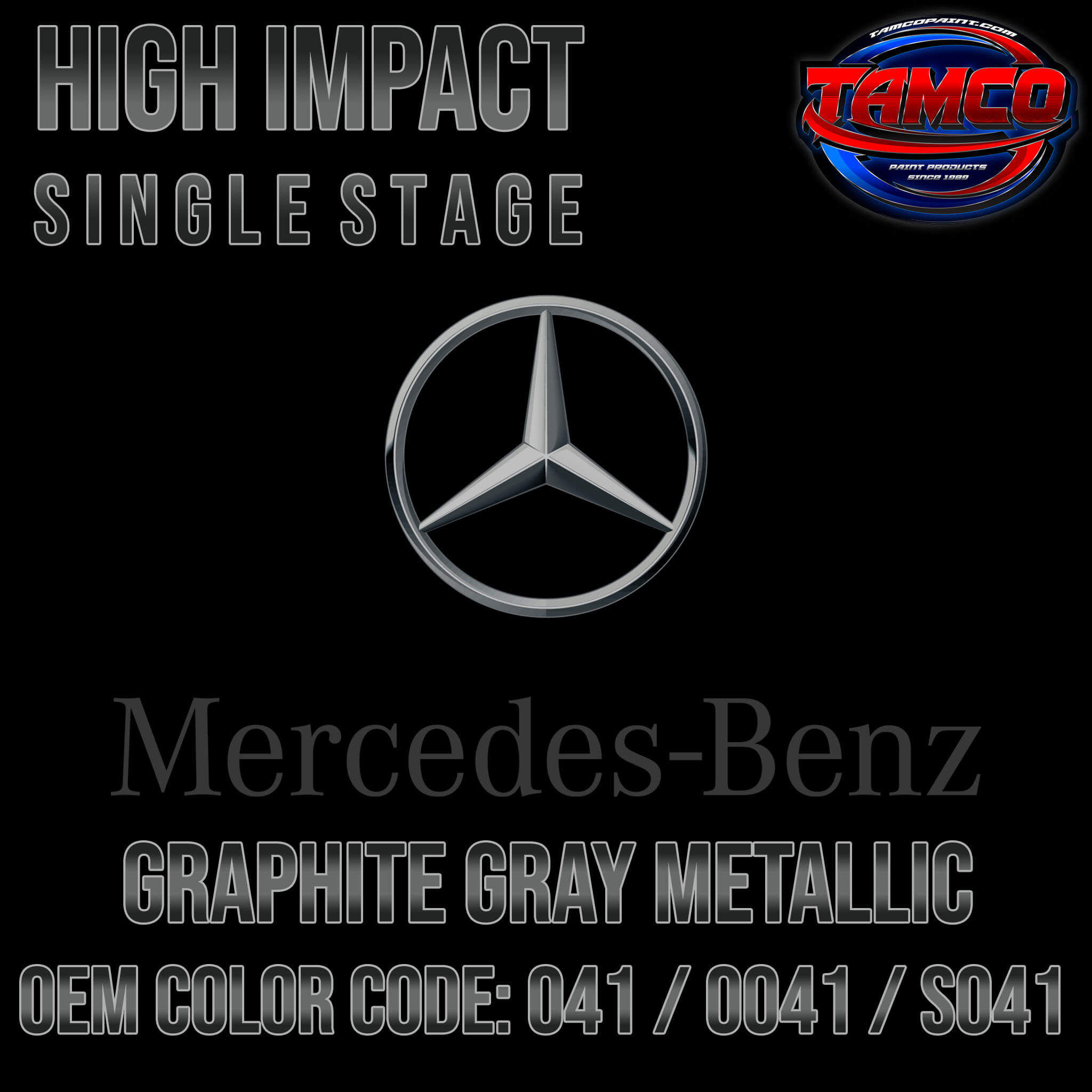 Mercedes Graphite Gray Metallic