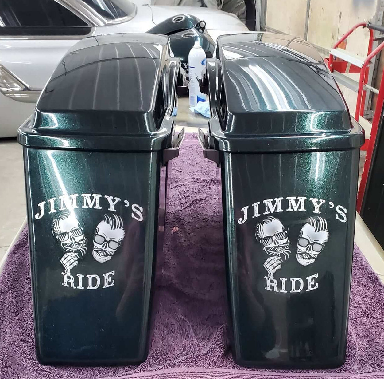 Tamco Paint Murdered Out Black 2.0 on Motorcycle Parts