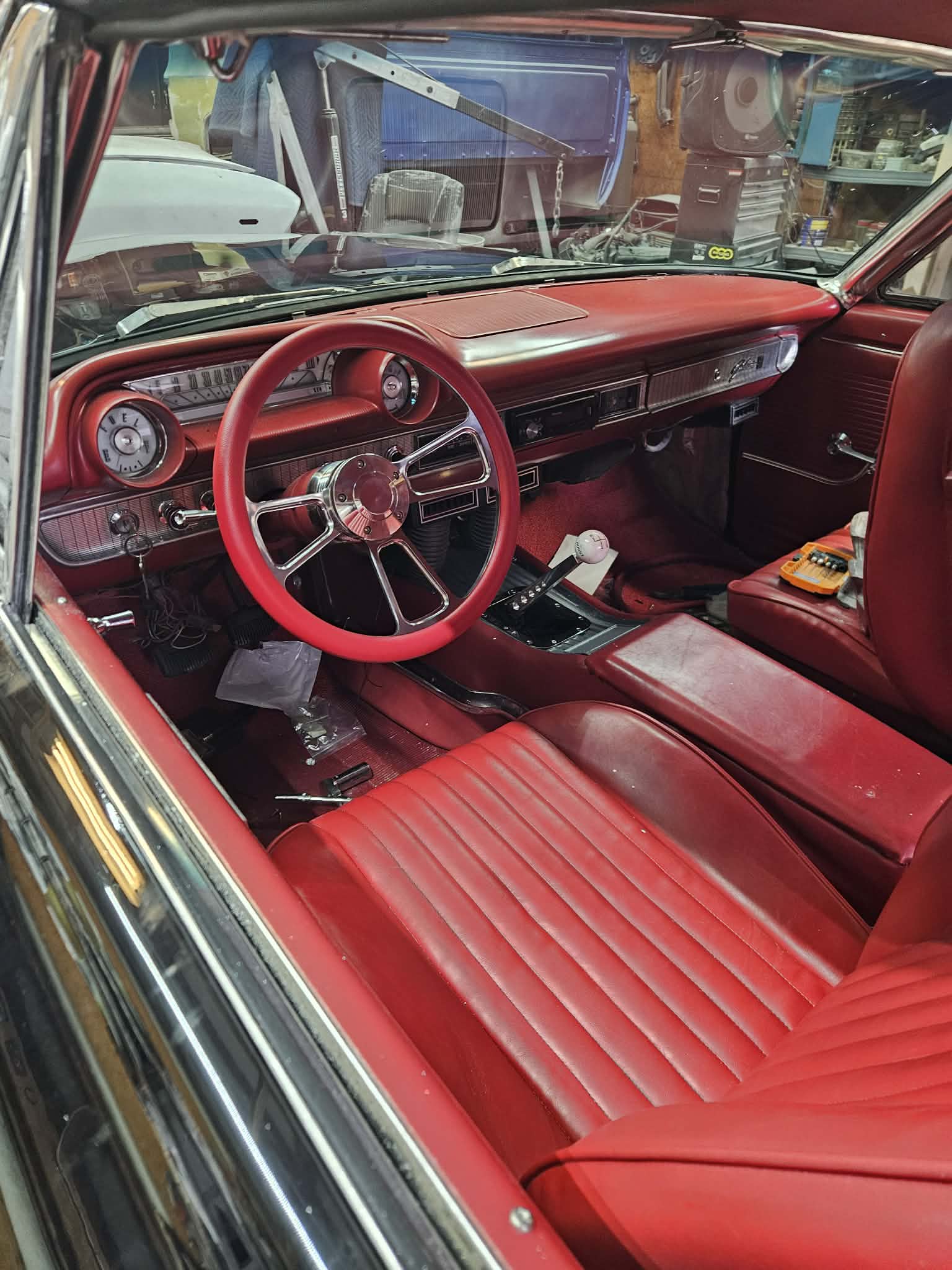Tamco Paint Murdered Out Black 2.0 on 1963 Ford Galaxie 500