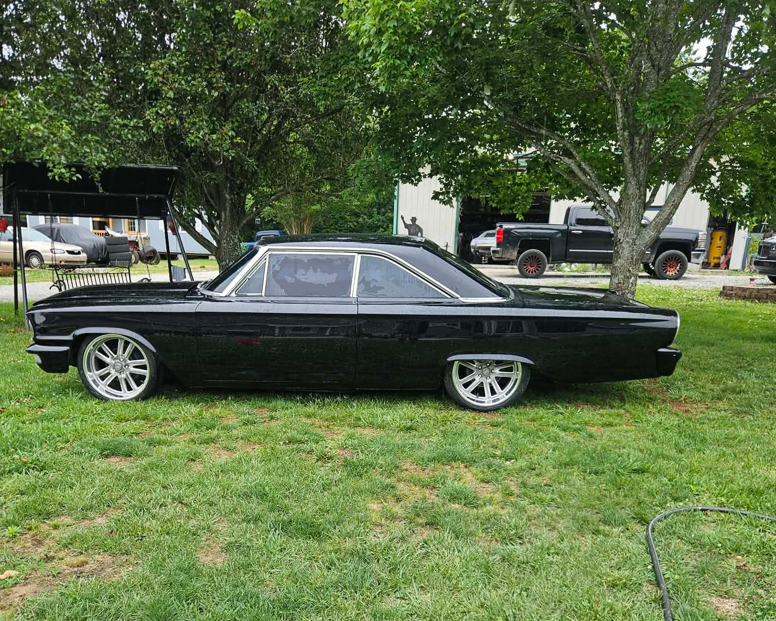 Tamco Paint Murdered Out Black 2.0 on 1963 Ford Galaxie 500