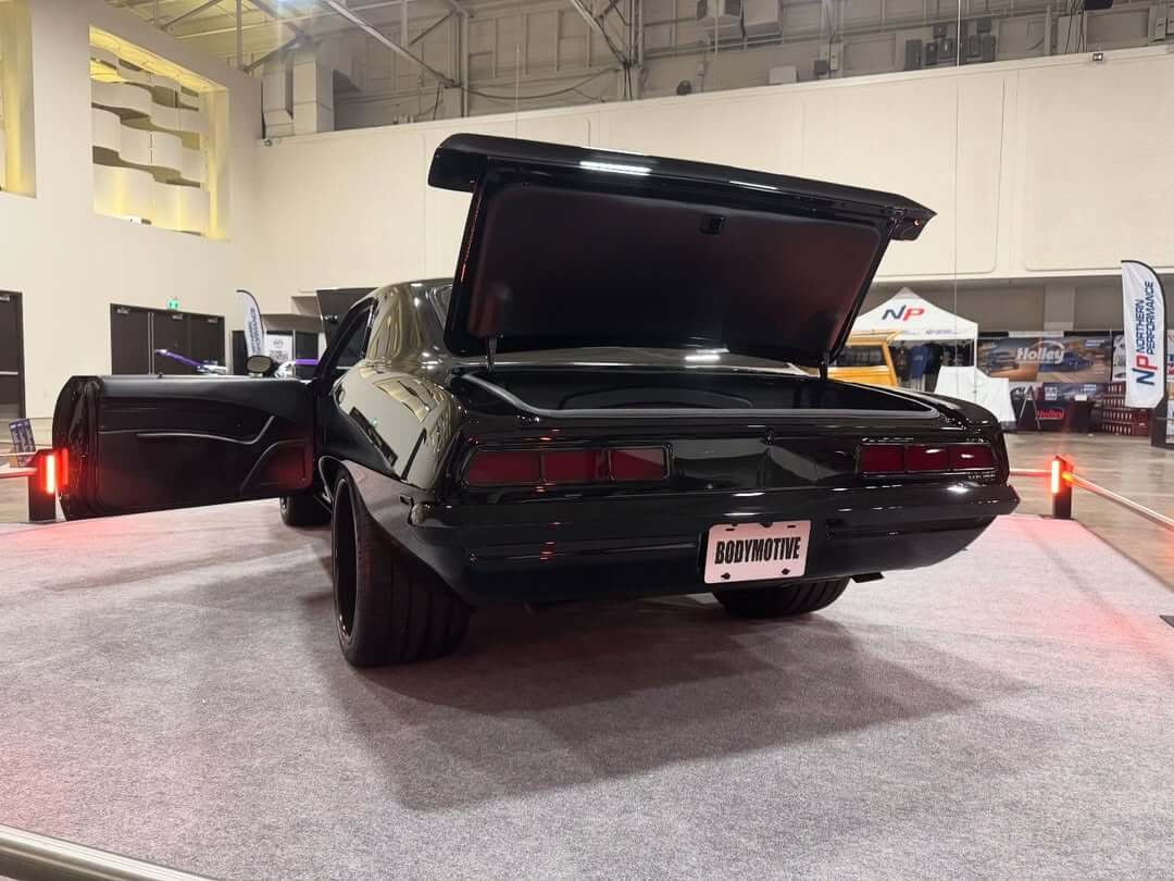 Tamco Paint Murdered Out Black on 1969 Chevrolet Camaro