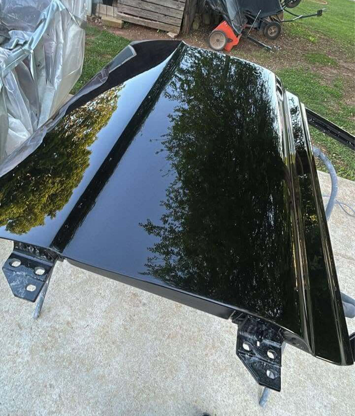 Tamco Paint Murdered Out Black on Car Parts