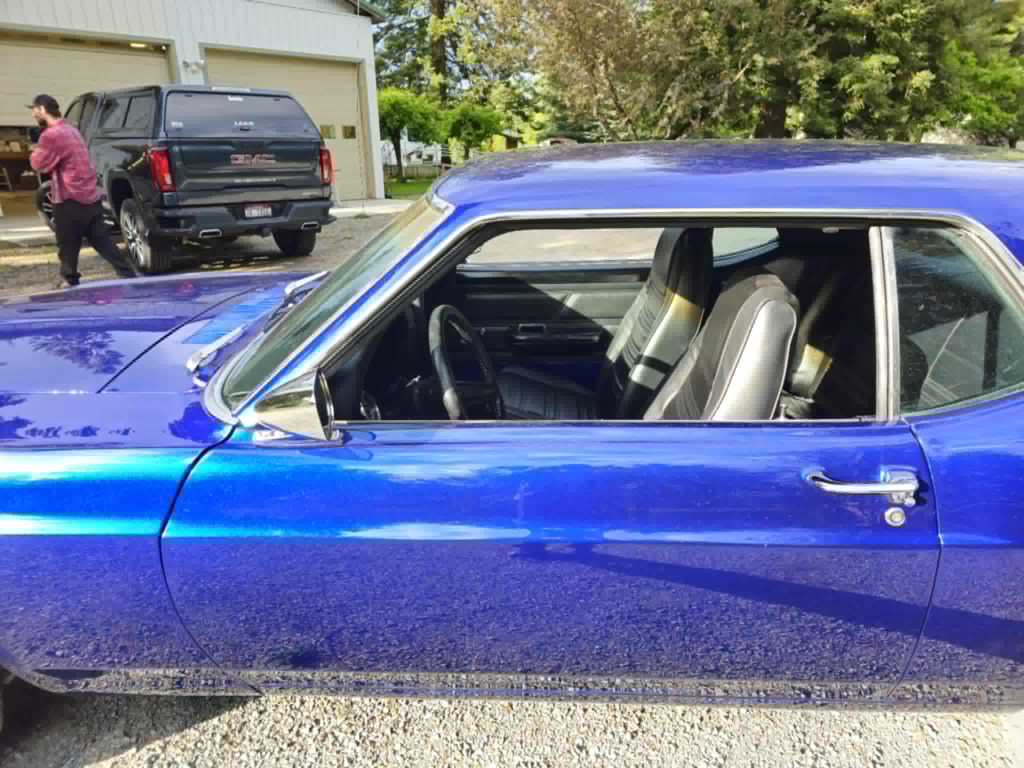 Tamco Paint My Boy Blue on 1970 Ford Mustang