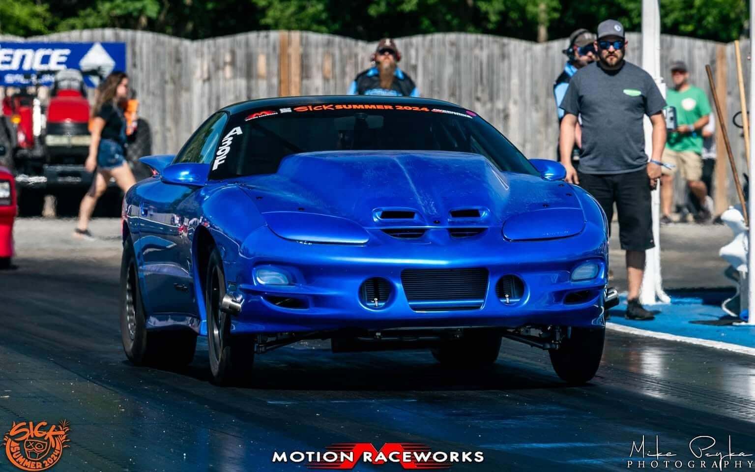 Tamco Paint My Boy Blue on Pontiac Firebird Trans Am