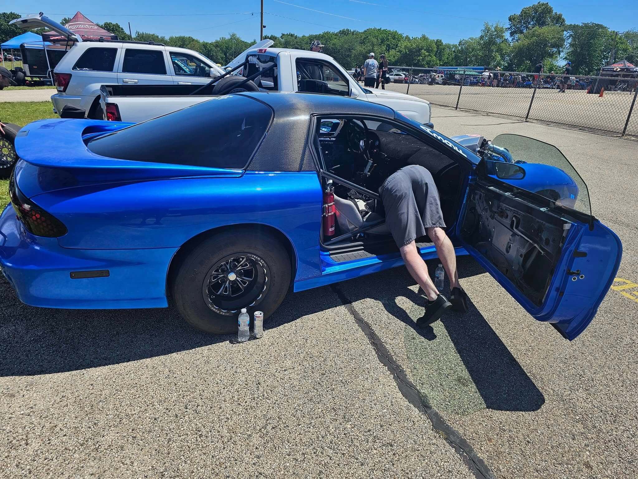 Tamco Paint My Boy Blue on Pontiac Firebird Trans Am
