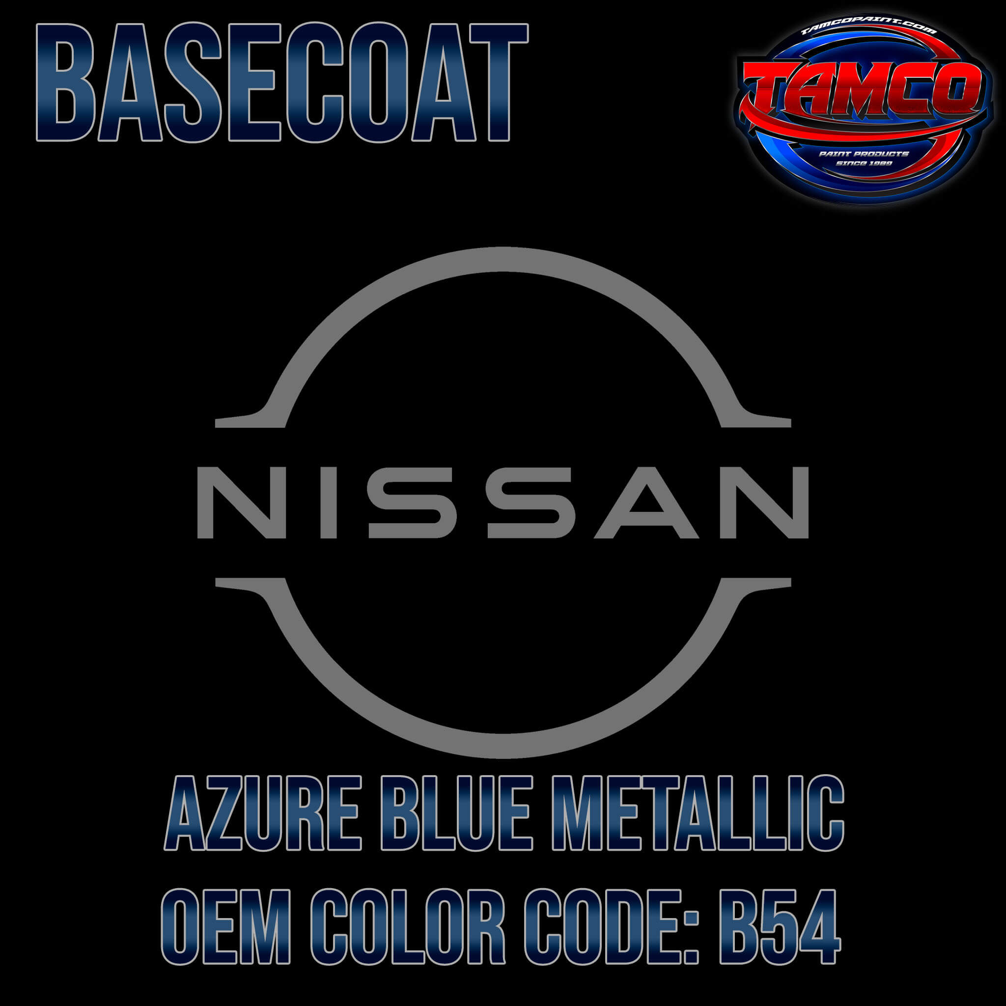 azure blue metallic