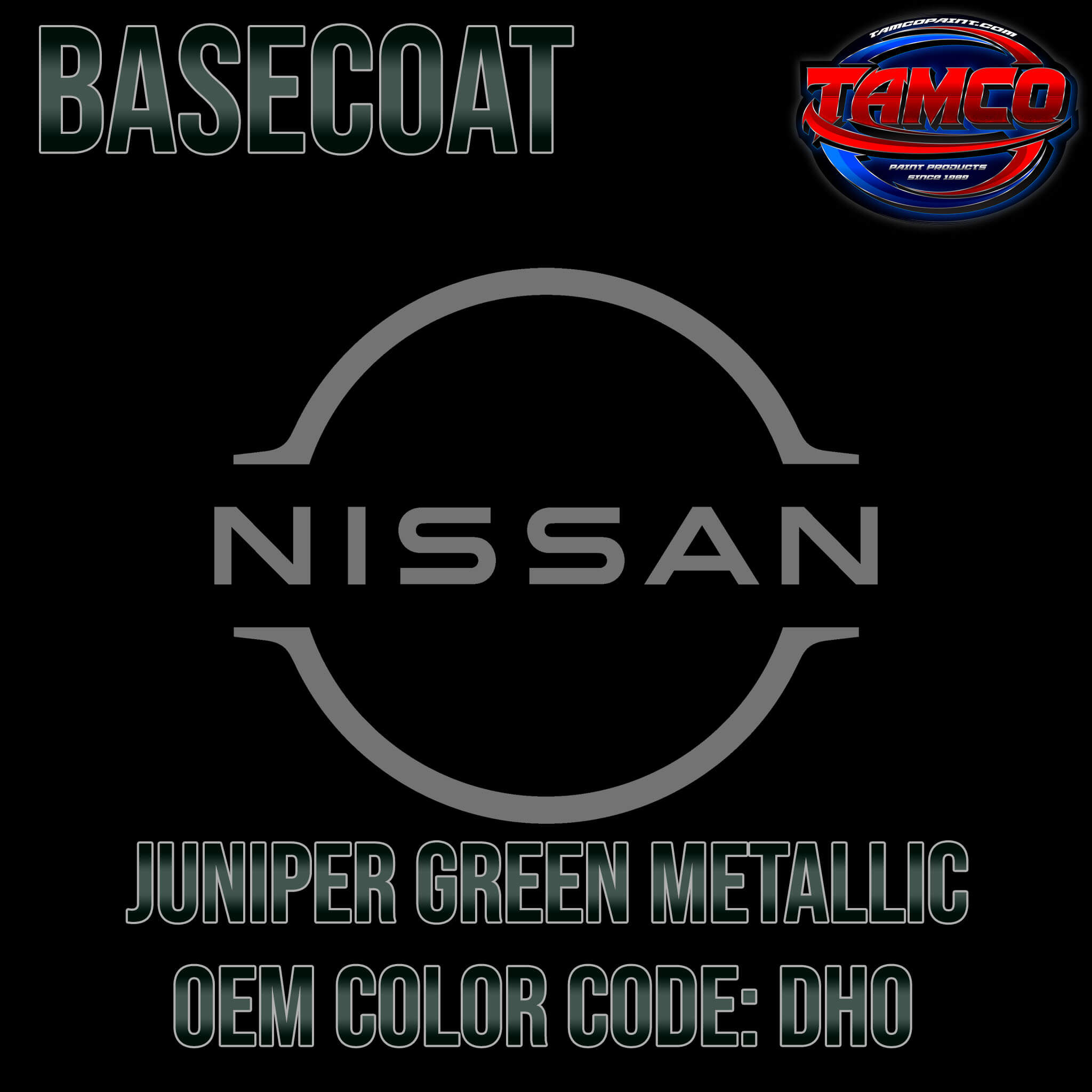 Nissan Juniper Green Metallic Basecoat