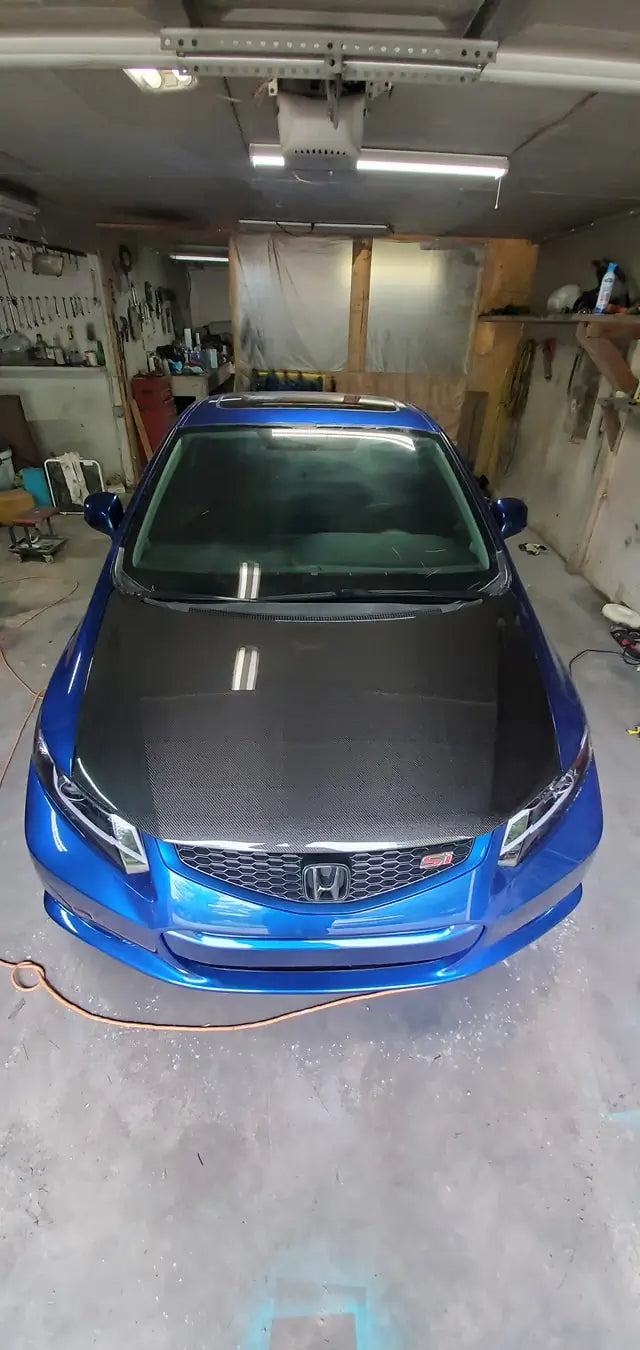 Tamco Paint Nissan Deep Blue Pearl on 2013 Honda Civic