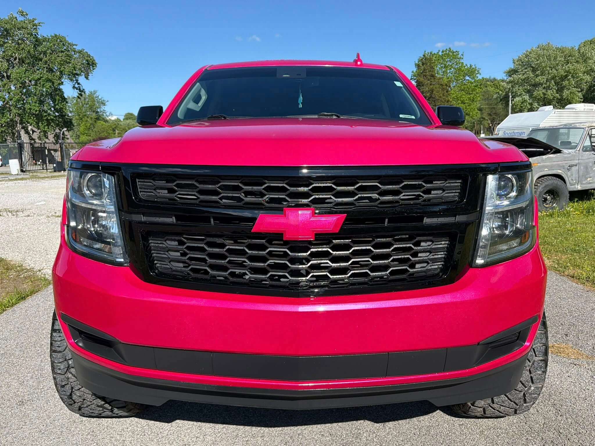 Tamco Paint Piss Off Pink in 2019 Chevy Suburban