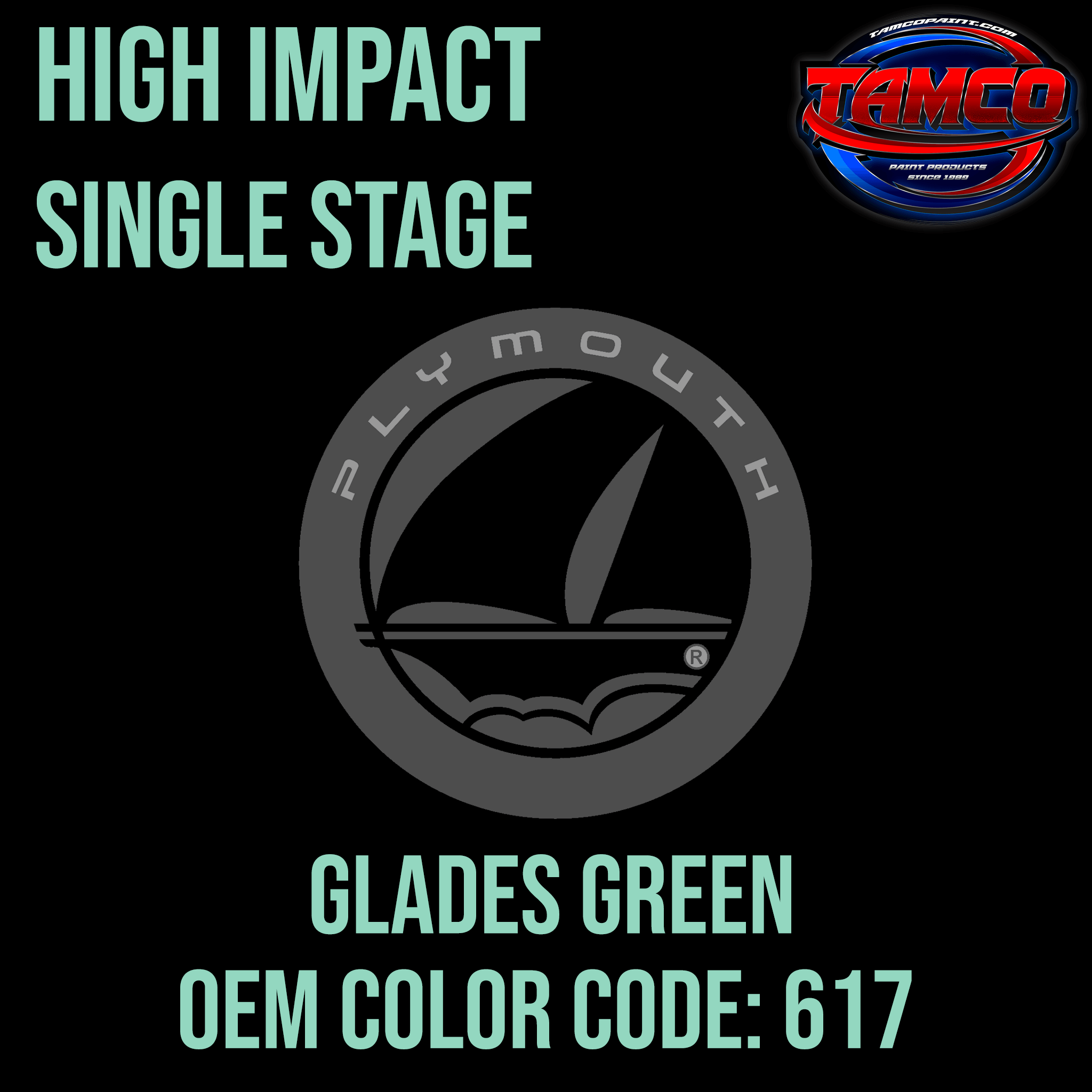 Plymouth Glades Green OEM High Impact Series Single Stage
