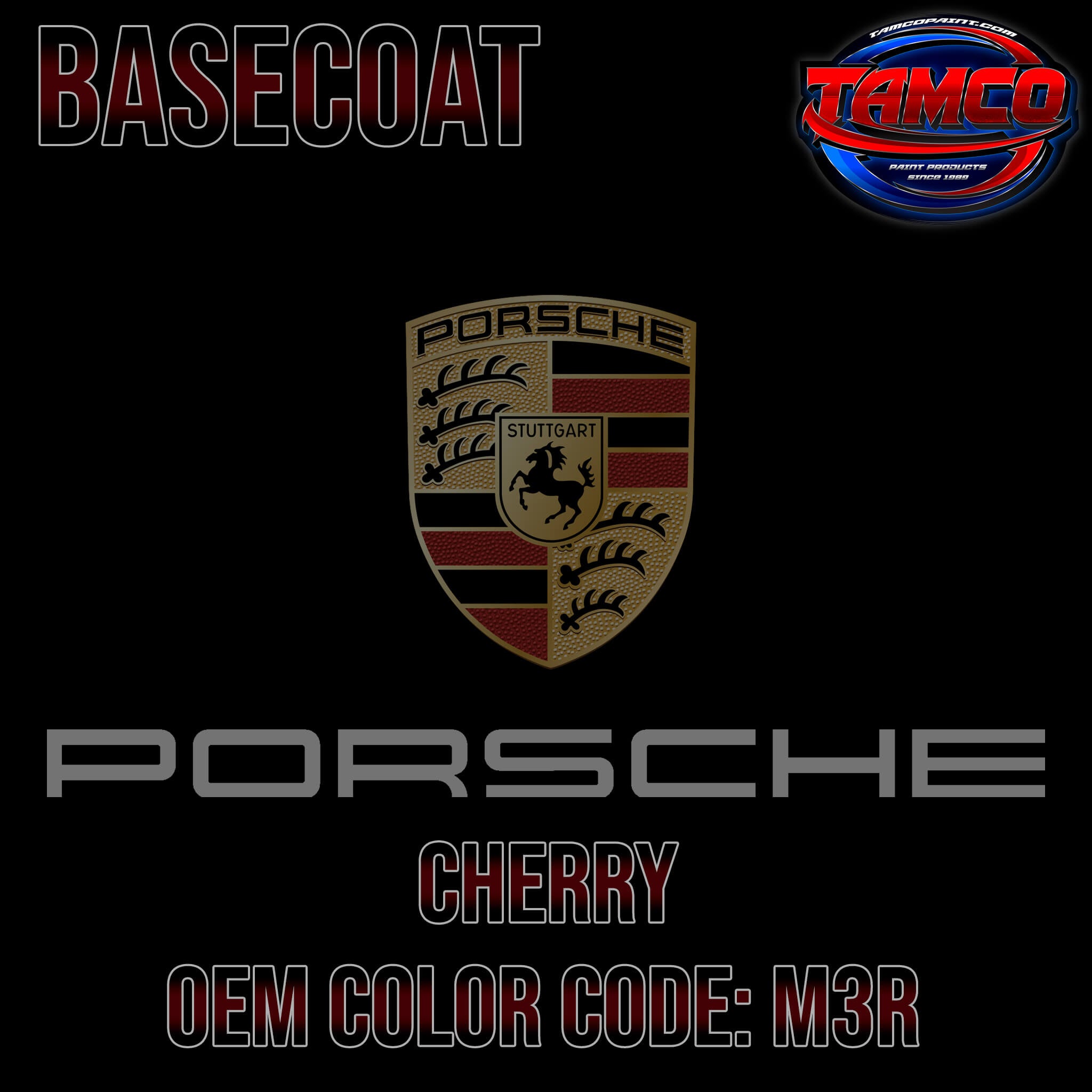 Porsche Cherry Basecoat